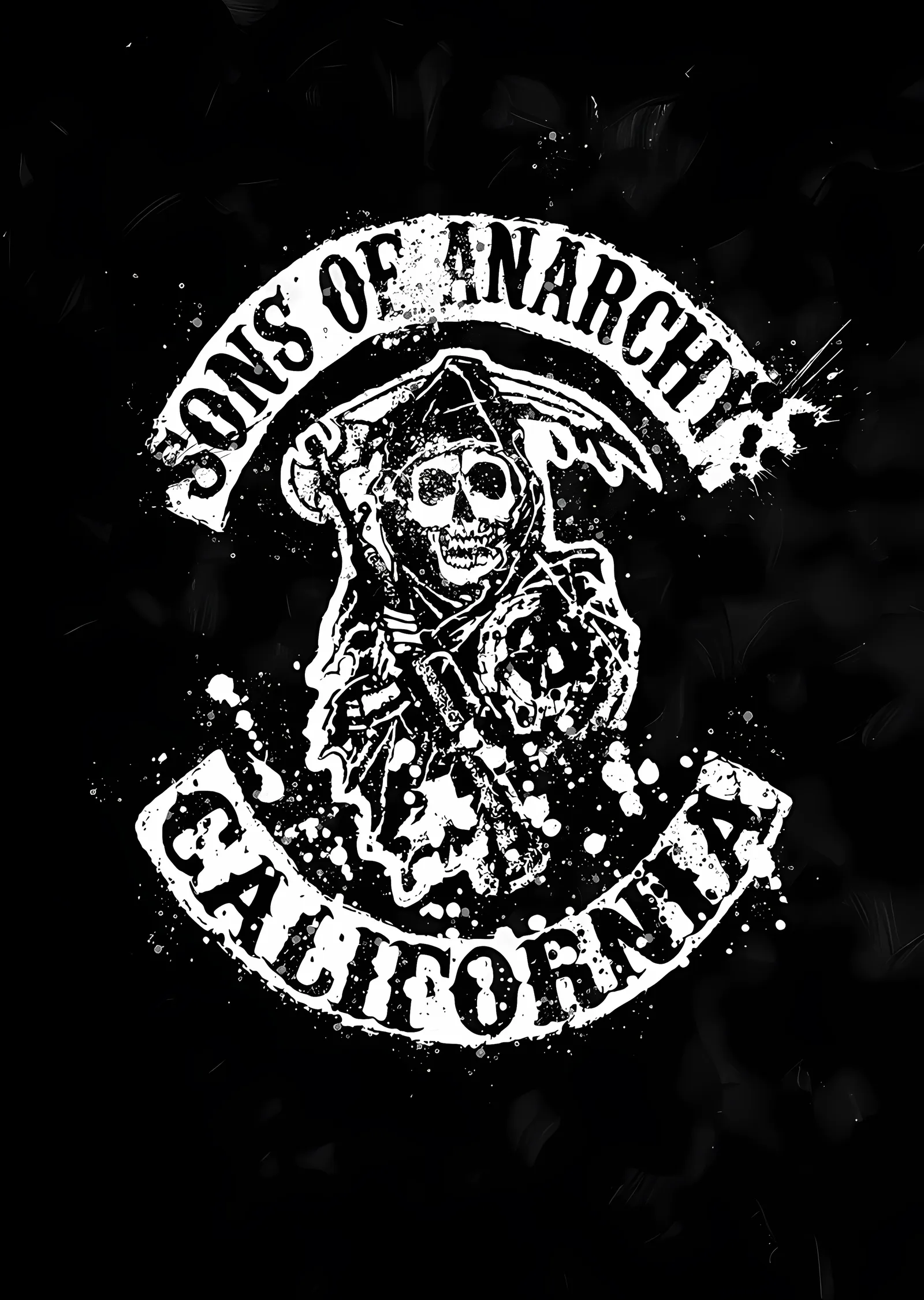 Sons of Anarchy: California metal tablo