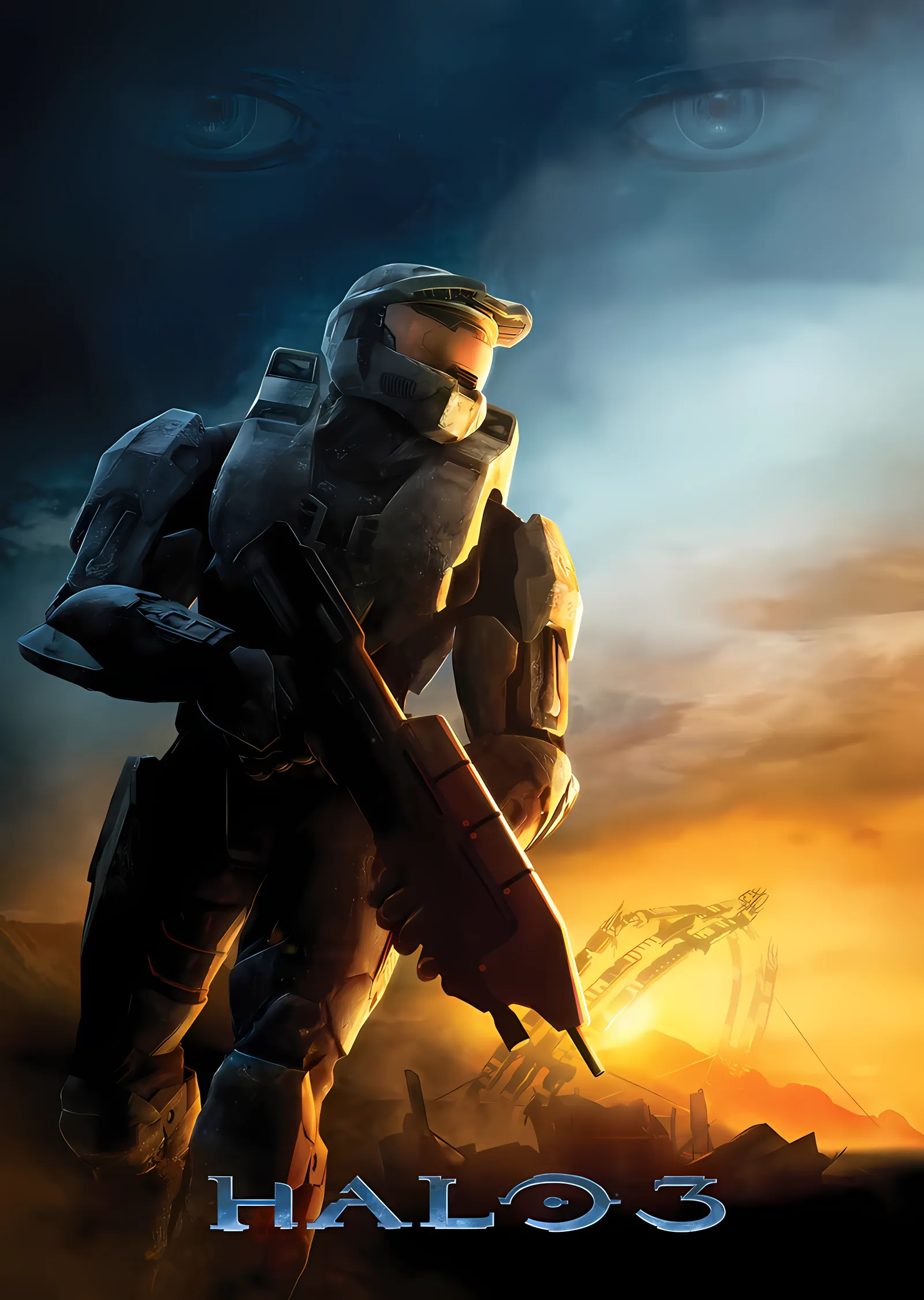 Halo 3 metal tablo
