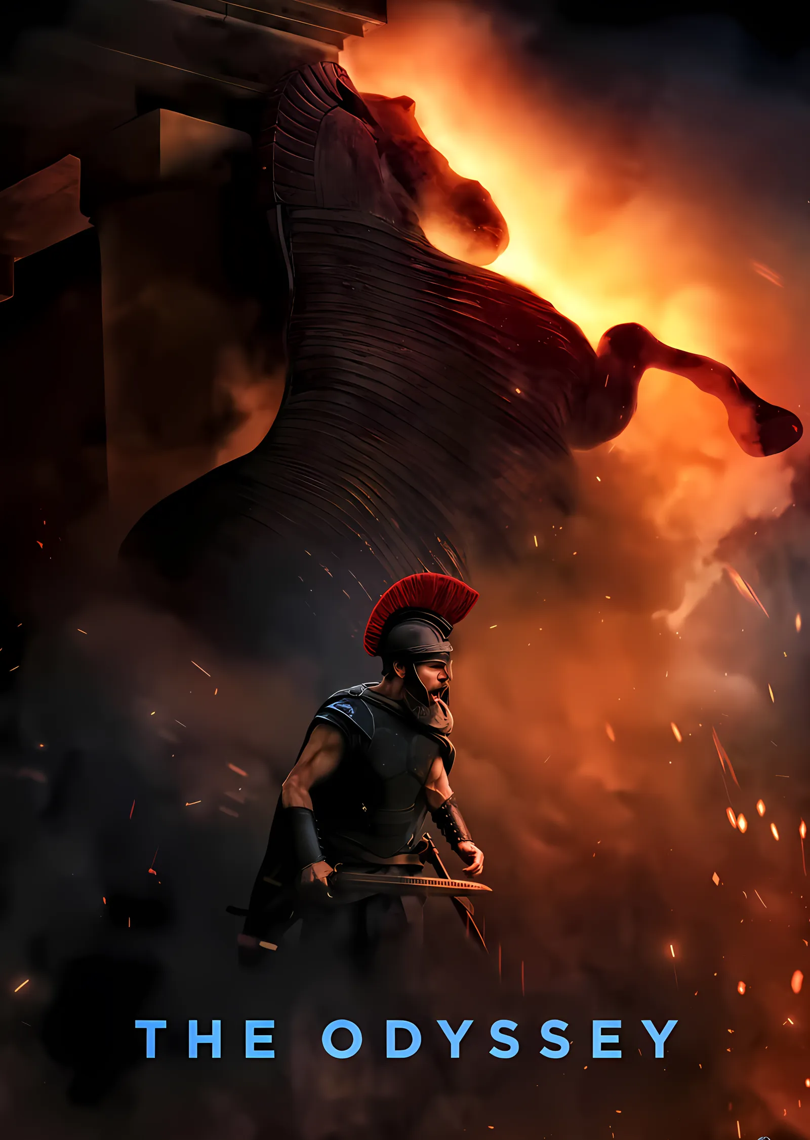 The Odyssey: Savaş Alanı metal tablo