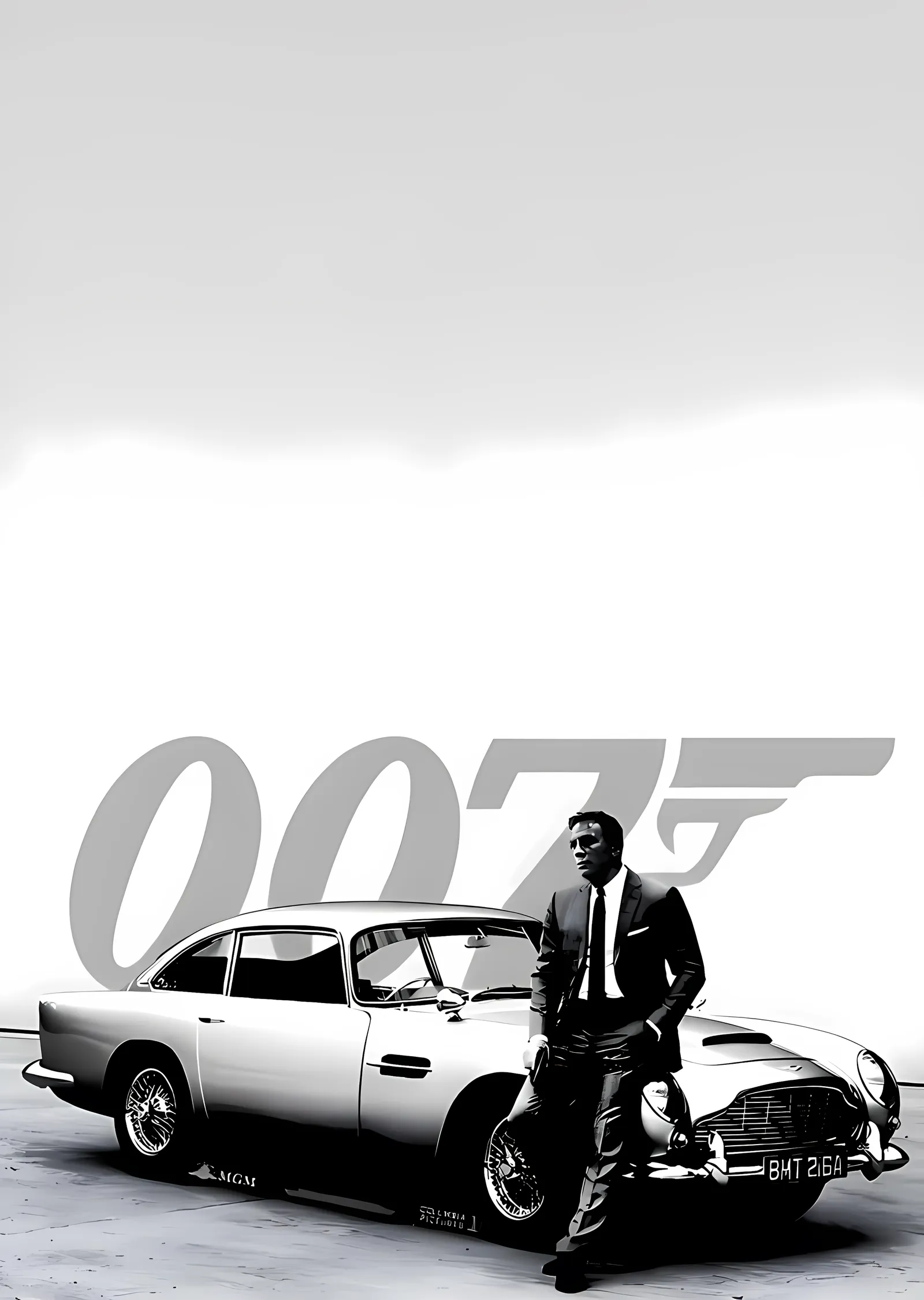 007: Aston Martin metal tablo