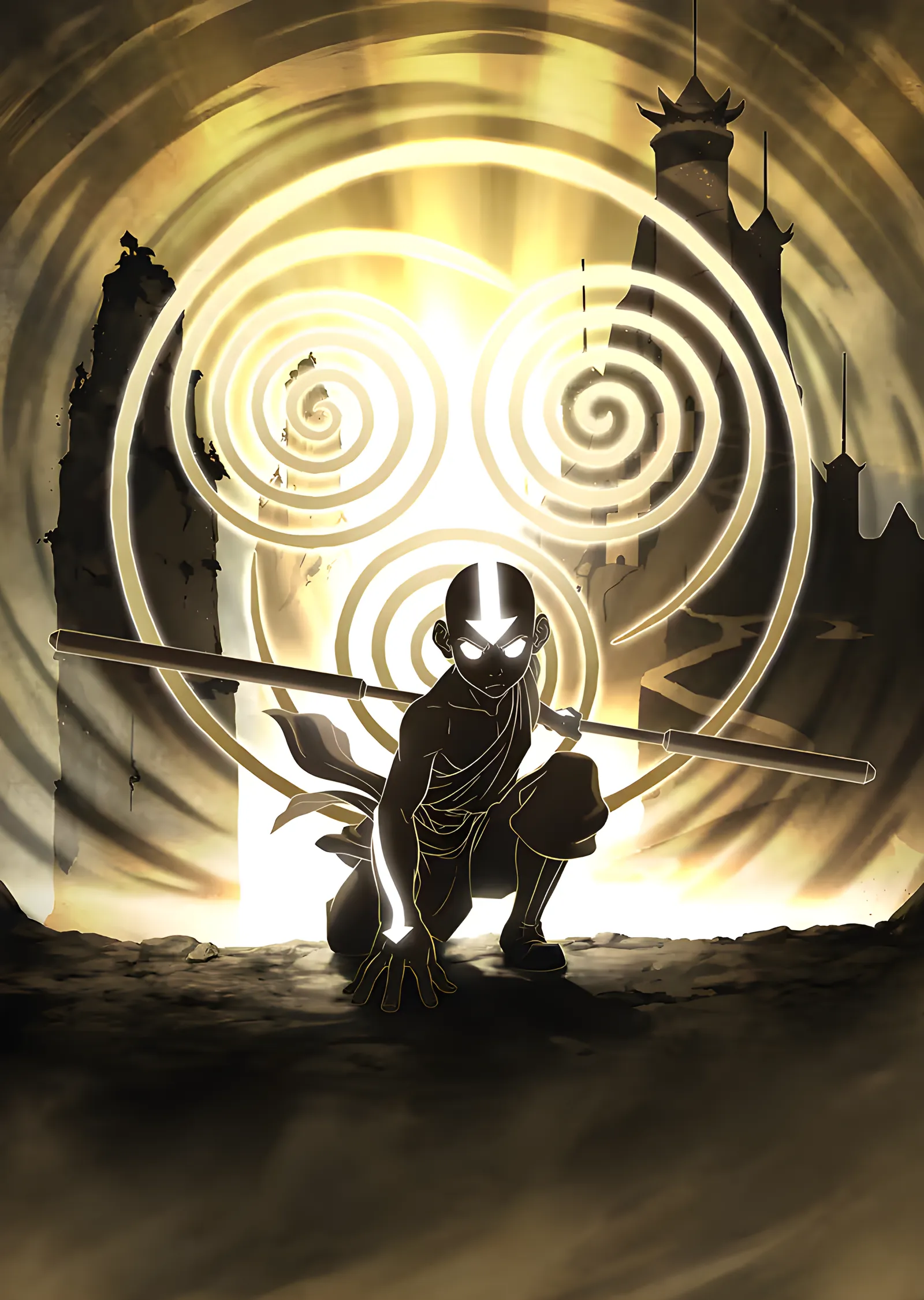 Avatar: Son Hava Bükücü metal tablo