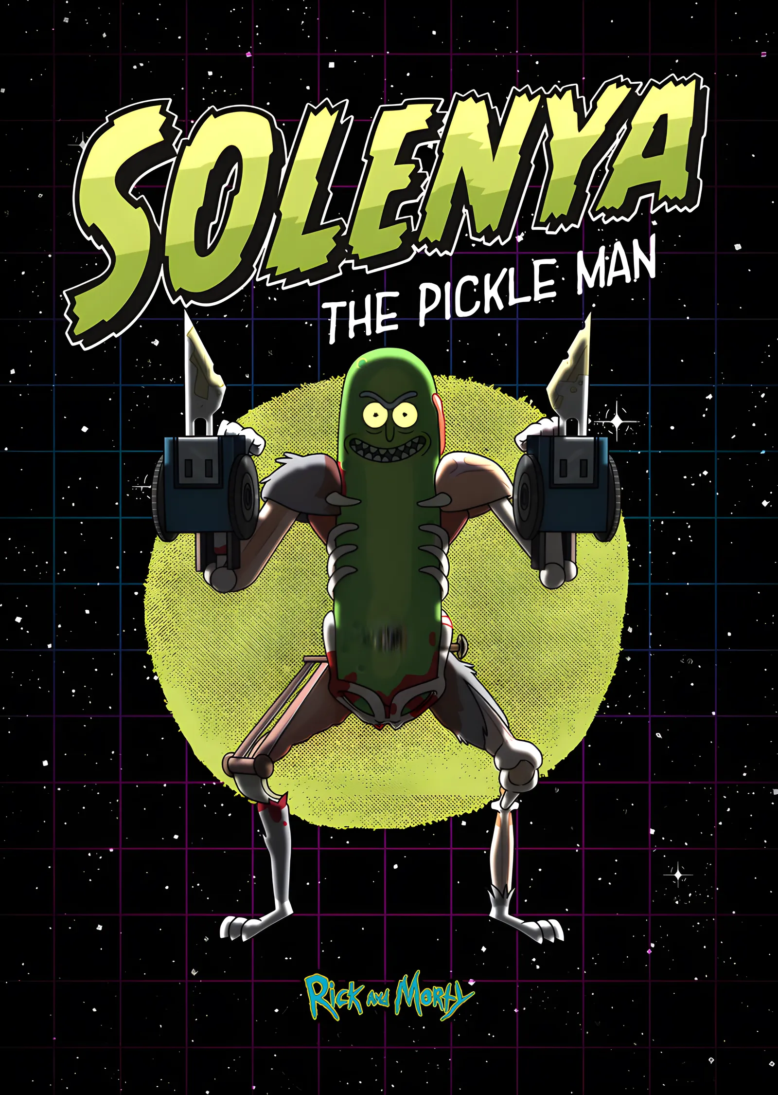 Solenya: The Pickle Man metal tablo
