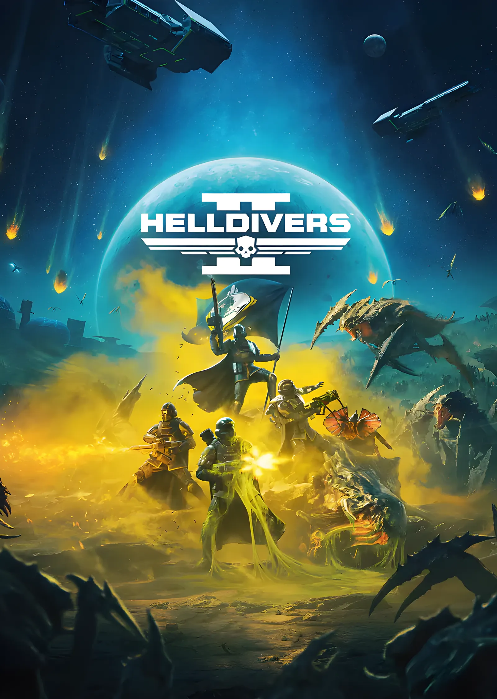 Helldivers II metal tablo