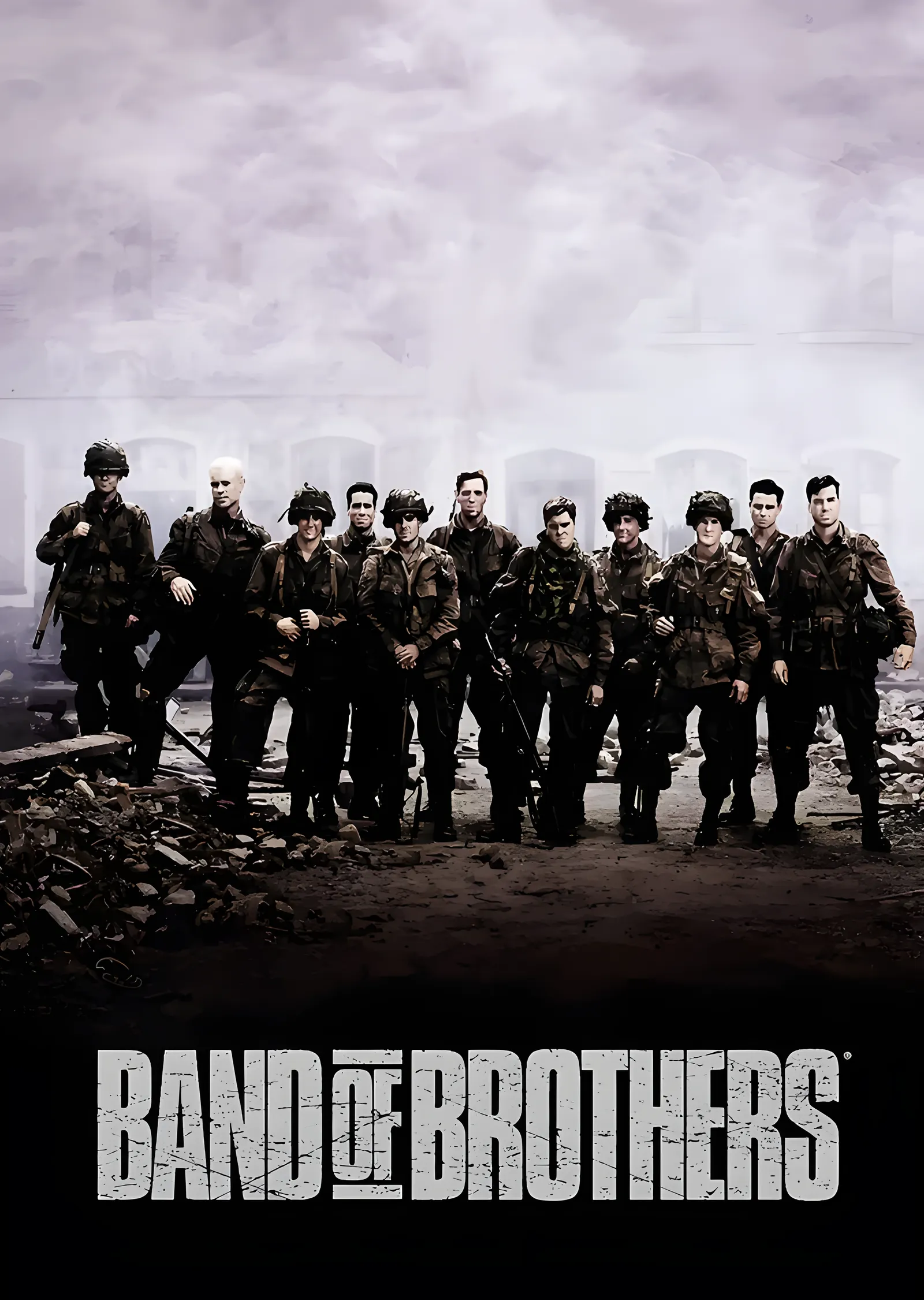 Band of Brothers metal tablo