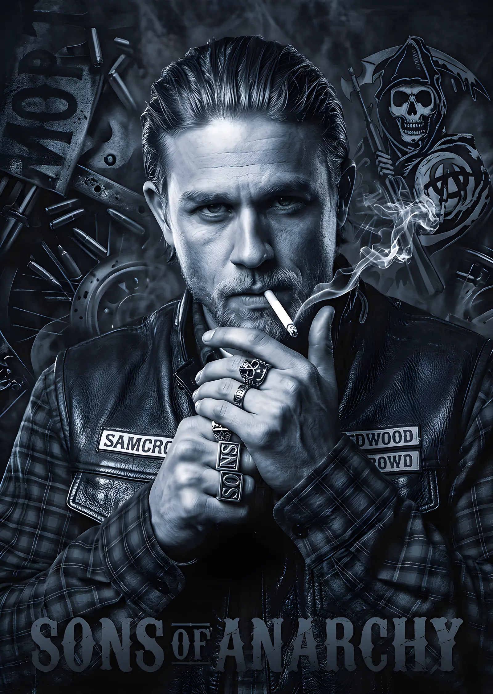 Sons of Anarchy: Portre metal tablo