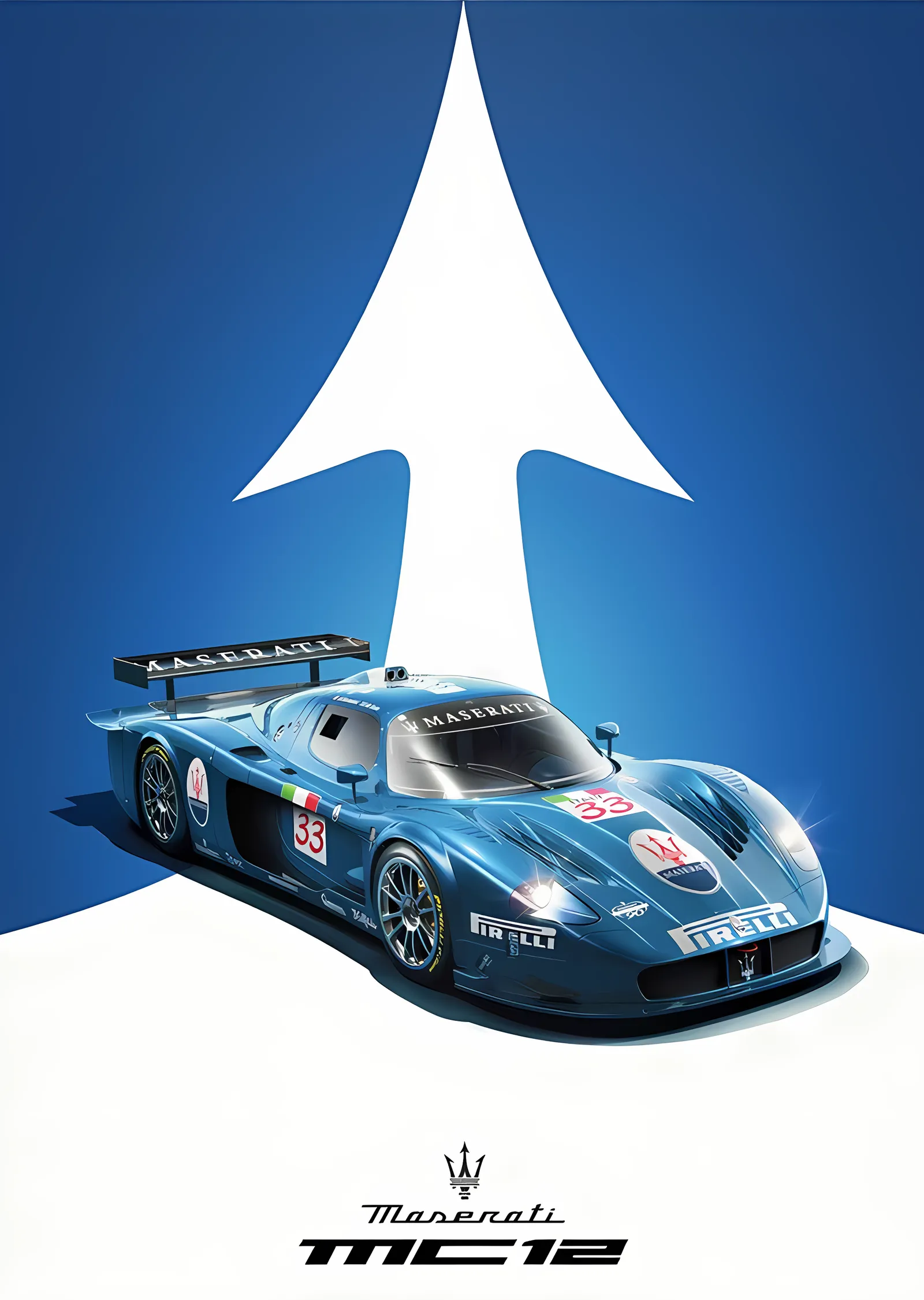 Maserati MC12 · 2004 GT Zhuhai 500 km metal tablo
