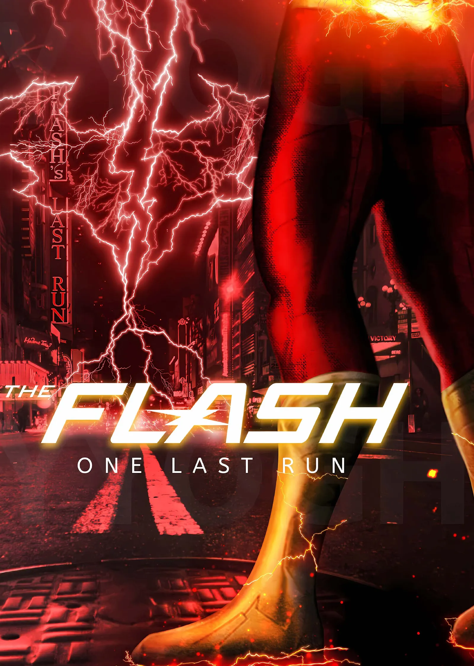 The Flash: One Last Run metal tablo