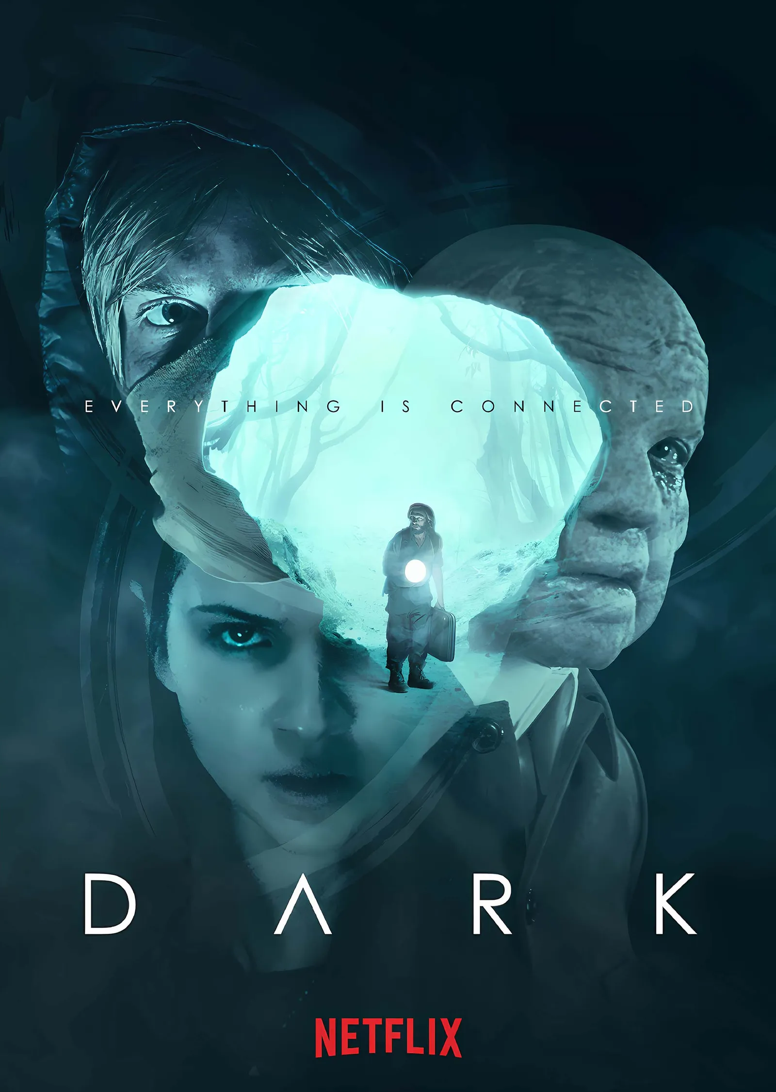 Dark: Everything Is Connected · Karakter Montajı metal tablo