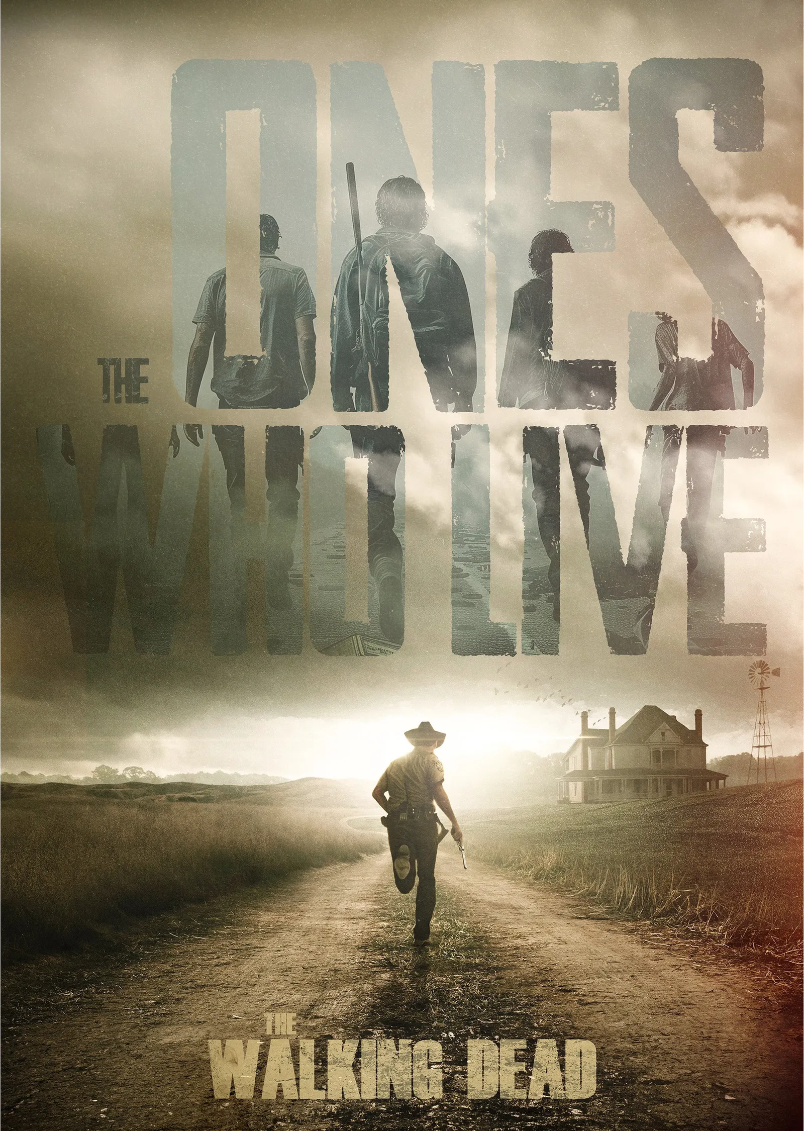 The Walking Dead: The Ones Who Live metal tablo