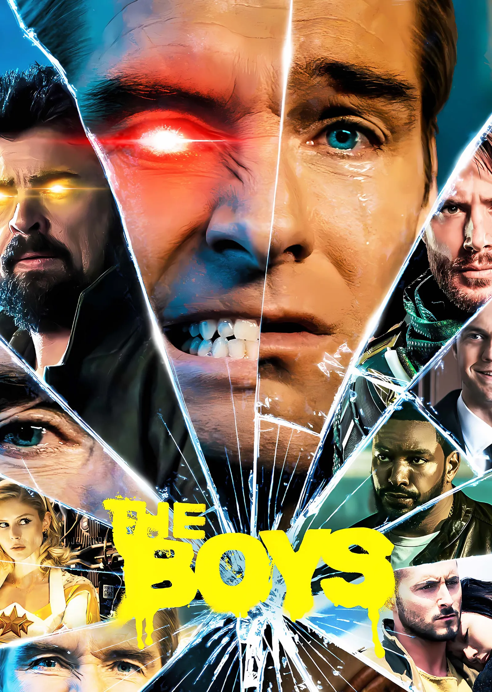The Boys: Kırık Cam metal tablo