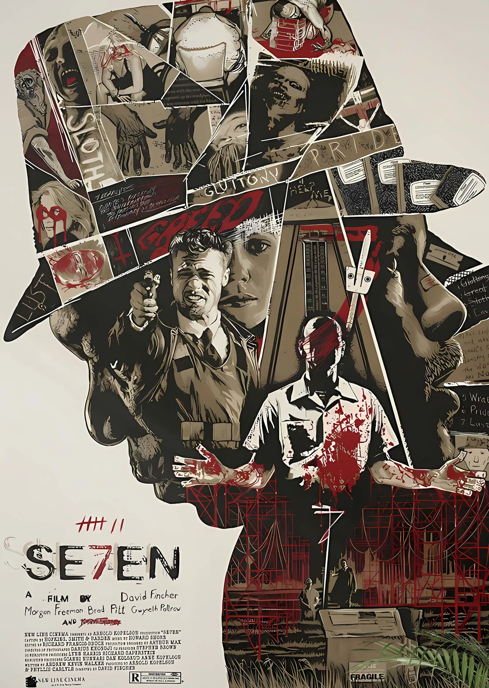 Se7en metal tablo