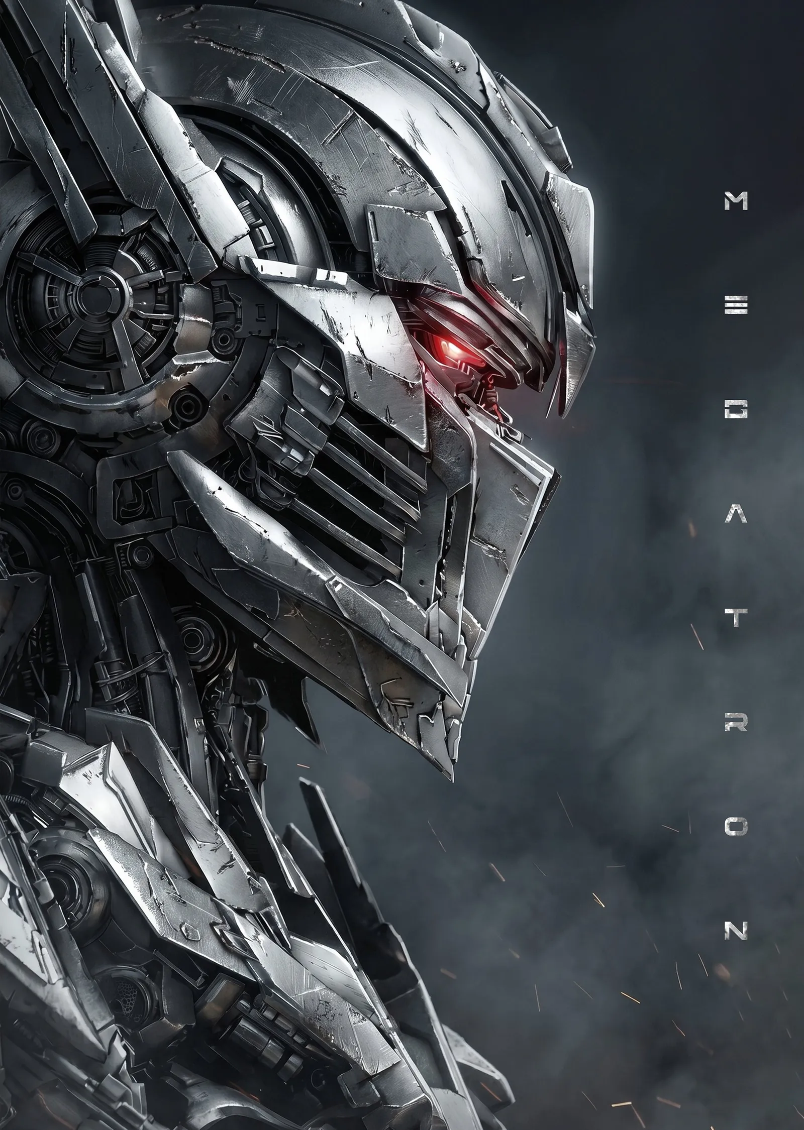 Transformers: Megatron metal tablo
