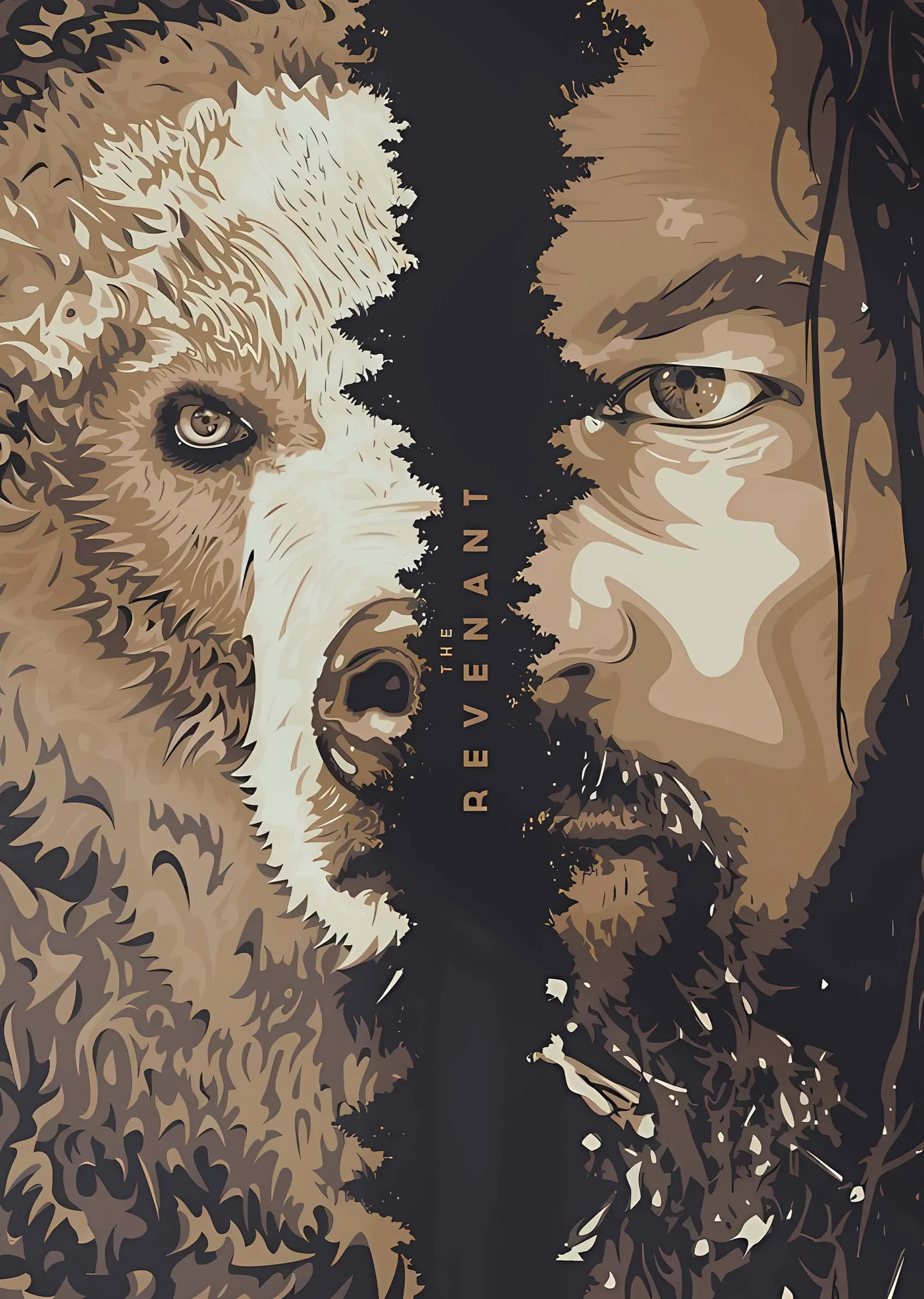 The Revenant metal tablo