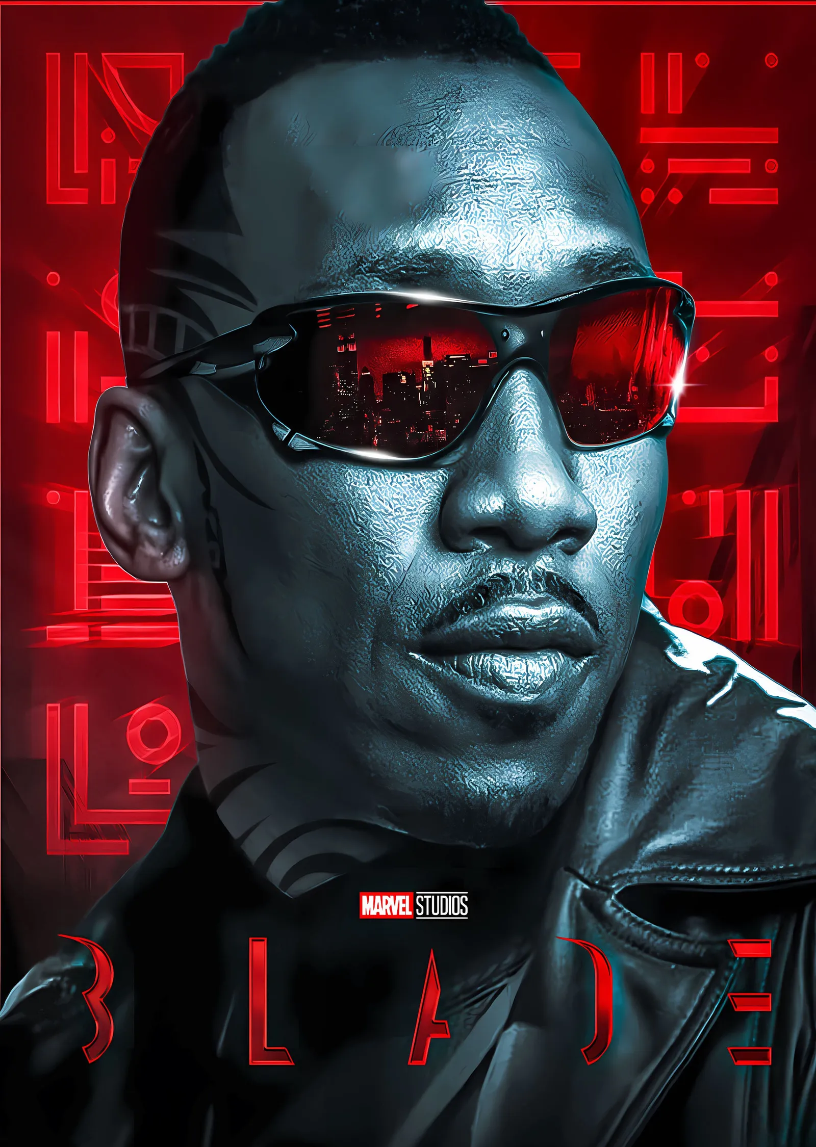 Blade metal tablo