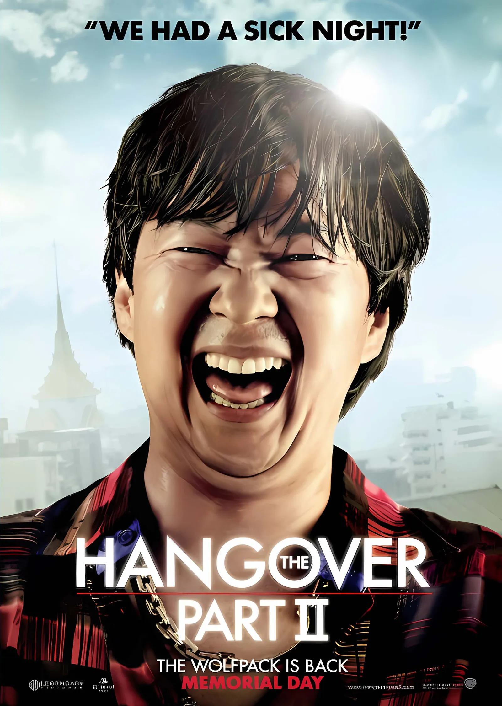 The Hangover Part II: Mr. Chow metal tablo