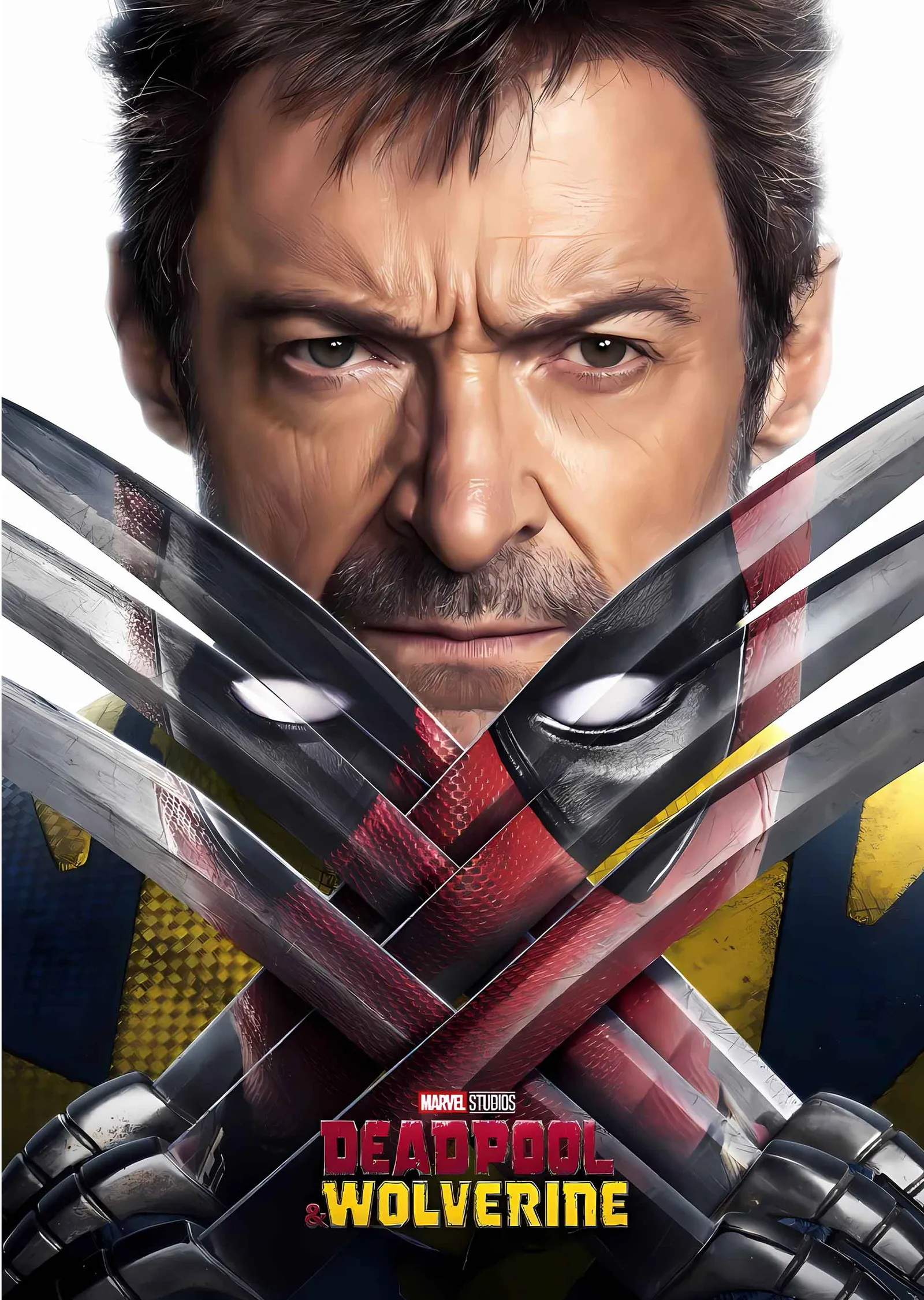 Deadpool & Wolverine: Logan metal tablo