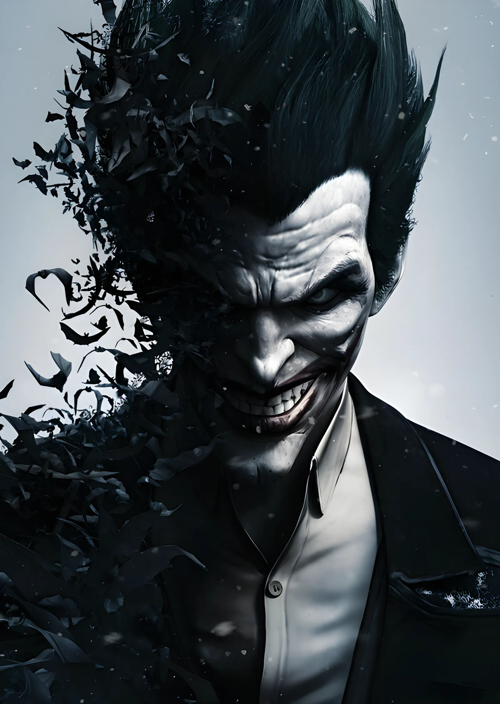 Batman: Arkham Joker metal tablo