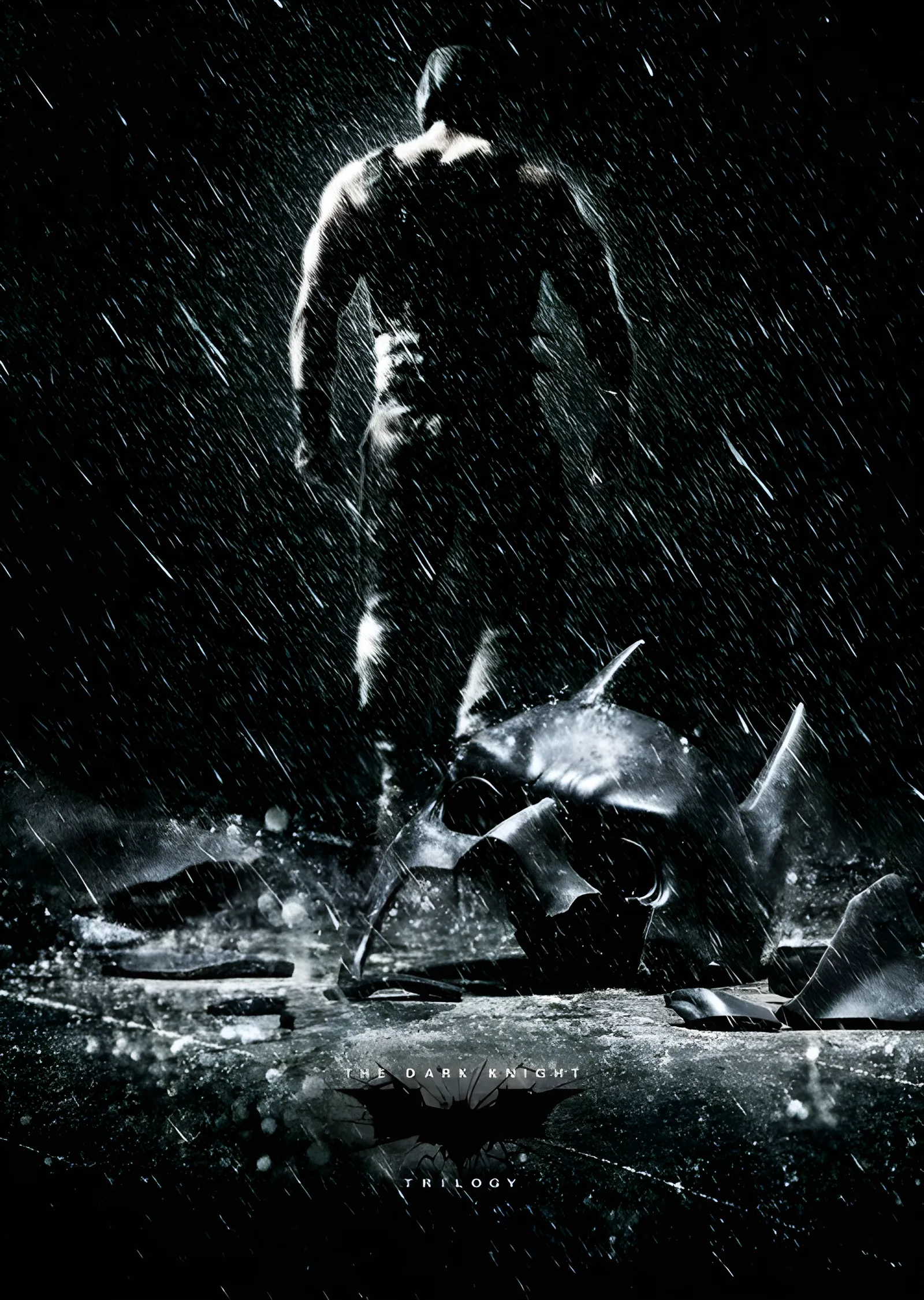 Batman: Kara Şövalye Üçlemesi metal tablo