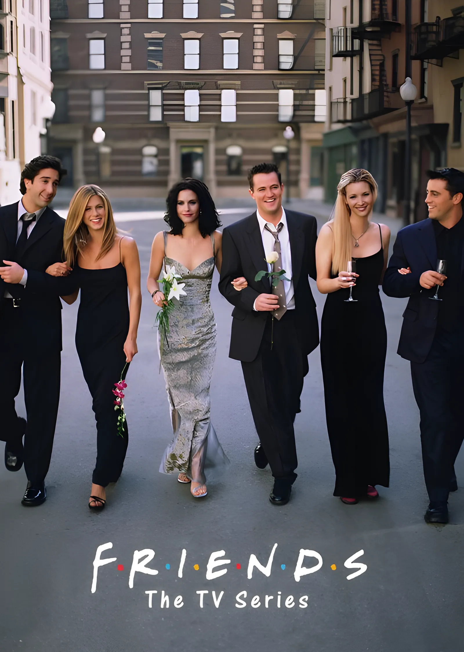 Friends: Altı Arkadaş metal tablo