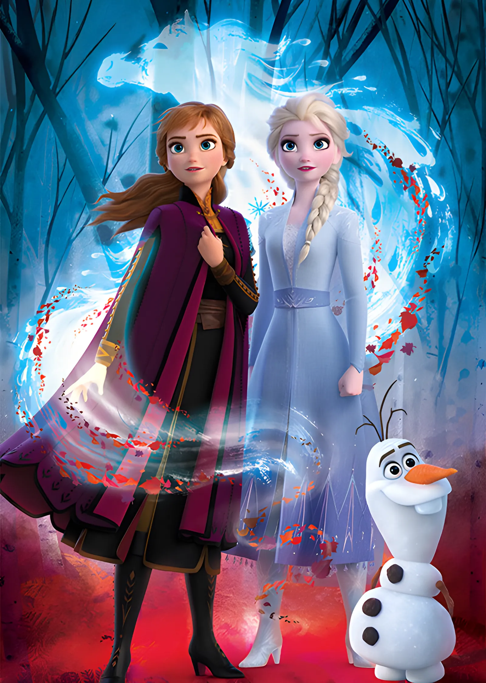 Frozen II: Rehber Ruh metal tablo