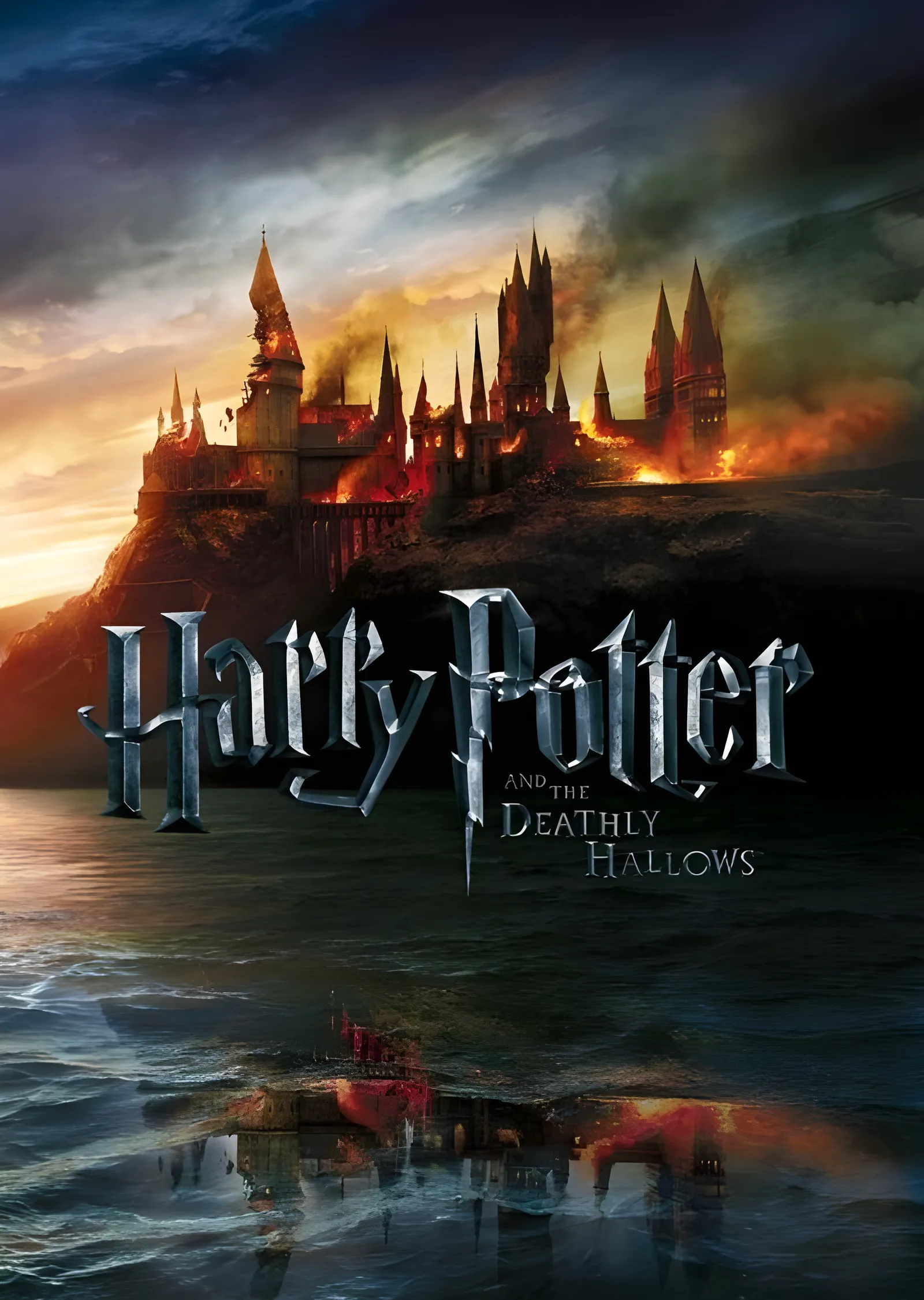Harry Potter: Hogwarts Yanıyor metal tablo