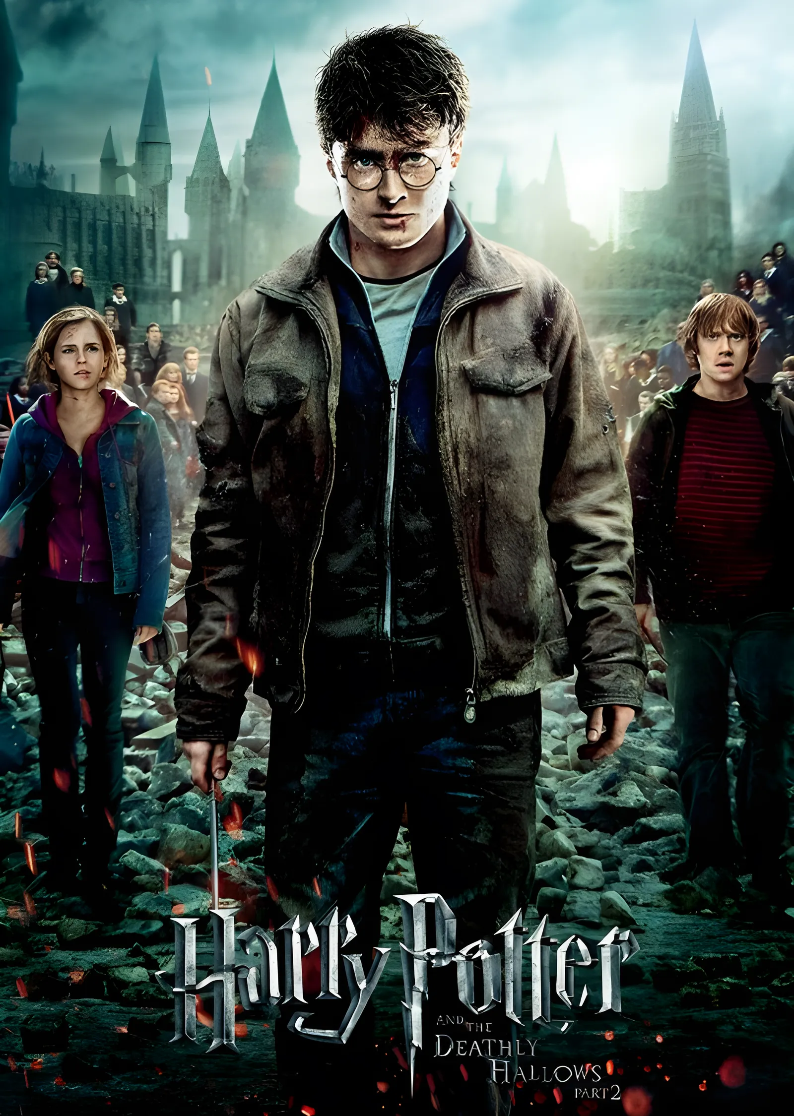 Harry Potter and the Deathly Hallows metal tablo