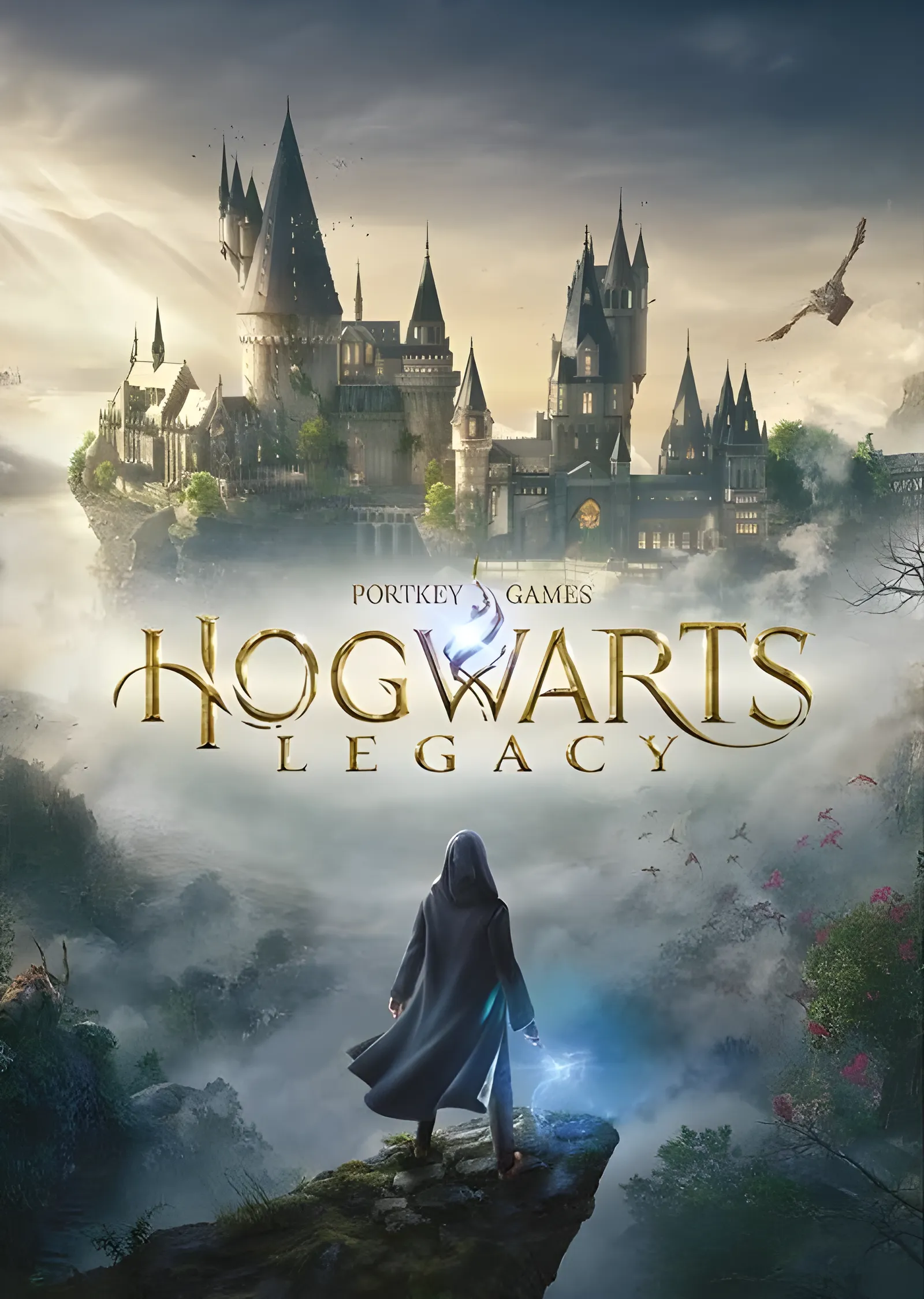 Hogwarts Legacy metal tablo