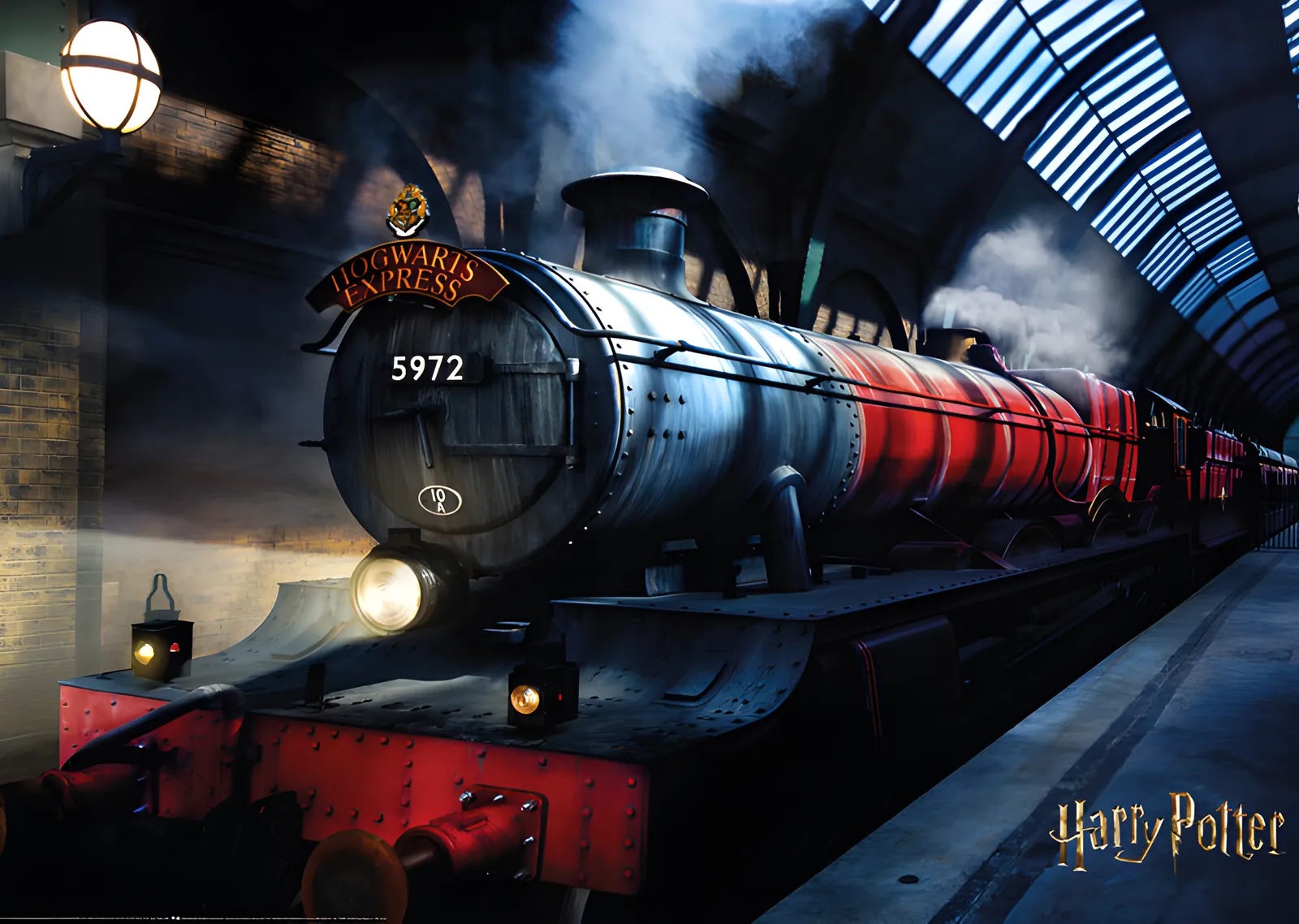 Harry Potter: Hogwarts Ekspresi metal tablo