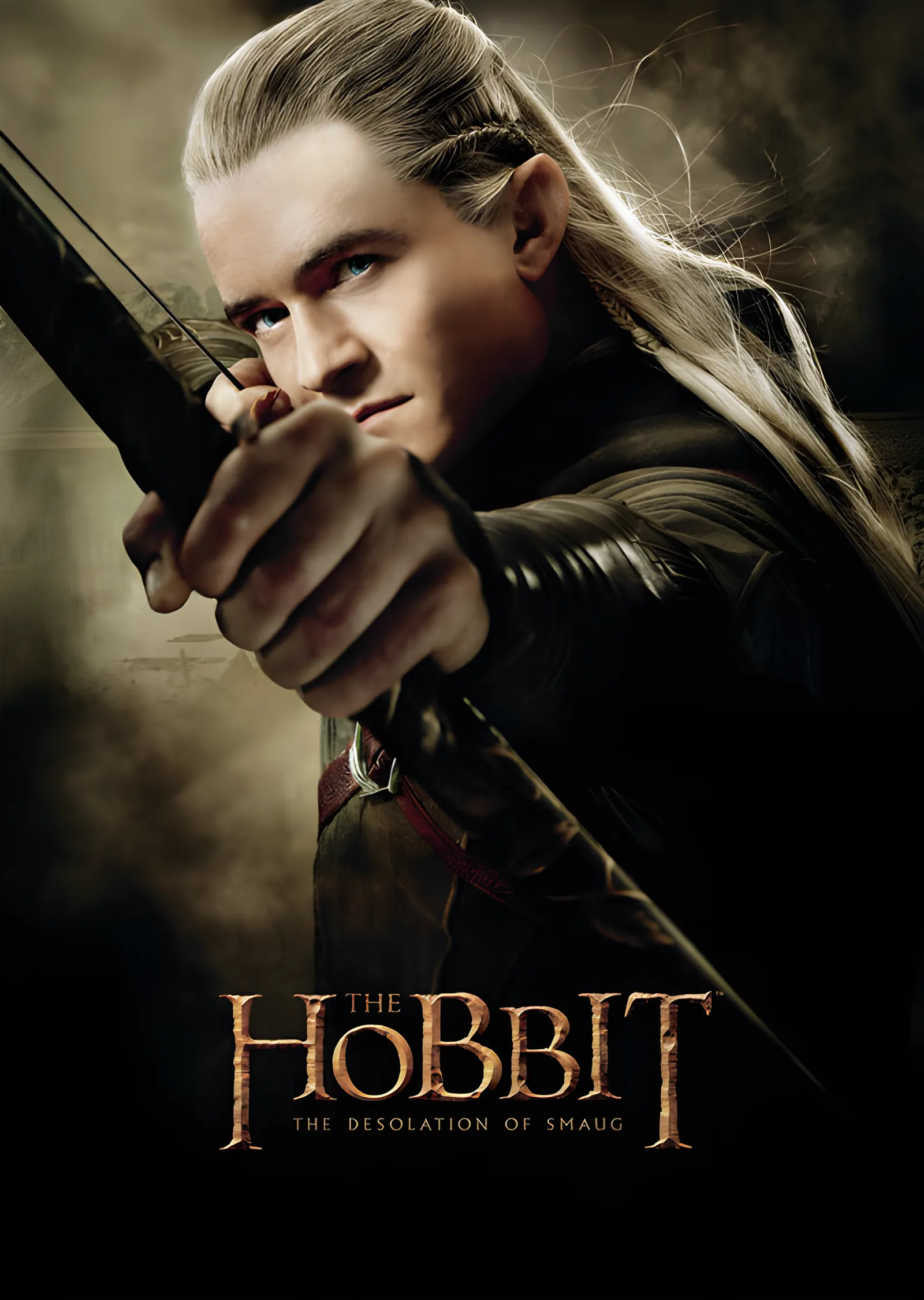 The Hobbit: Legolas metal tablo