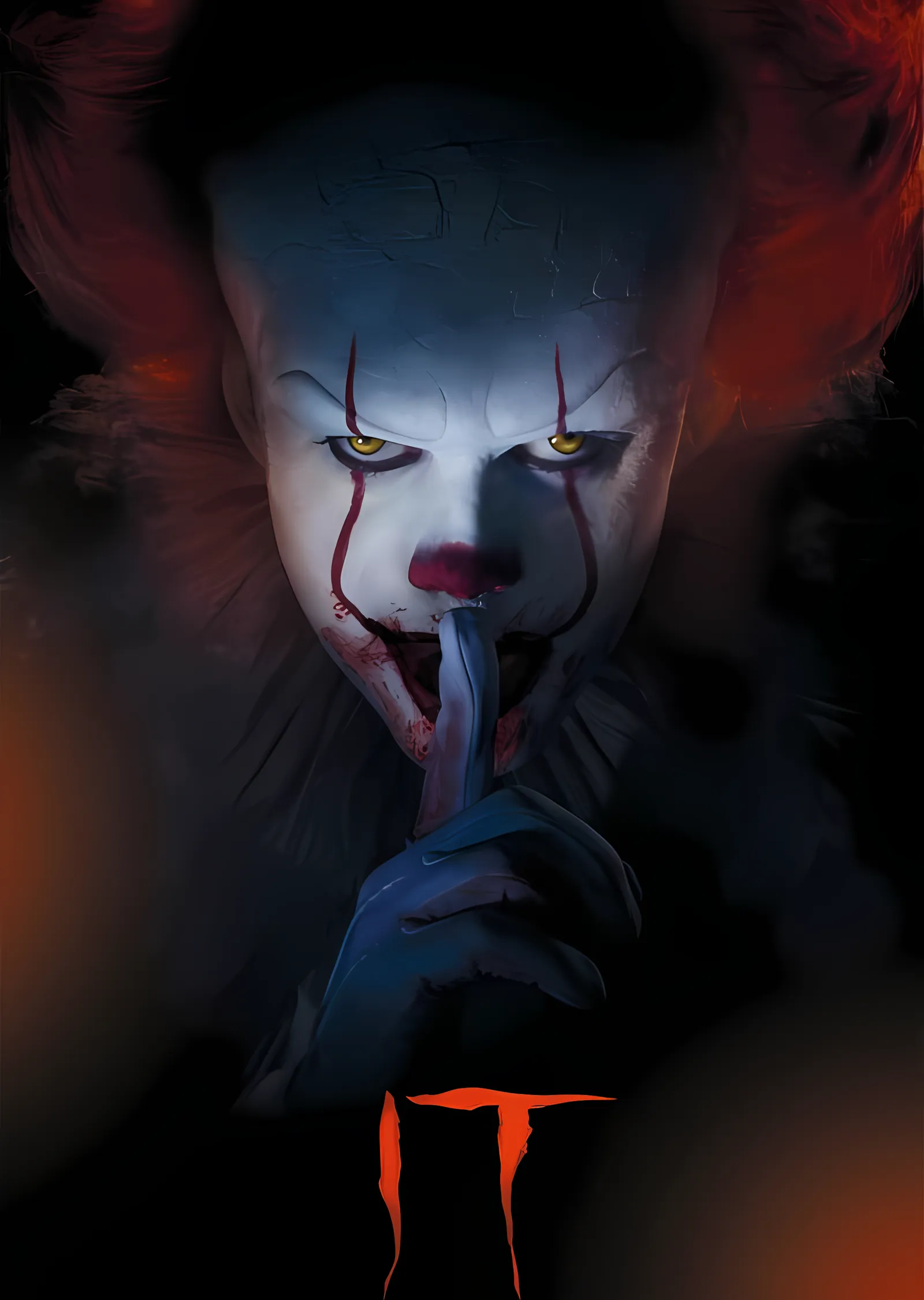 IT: Pennywise metal tablo