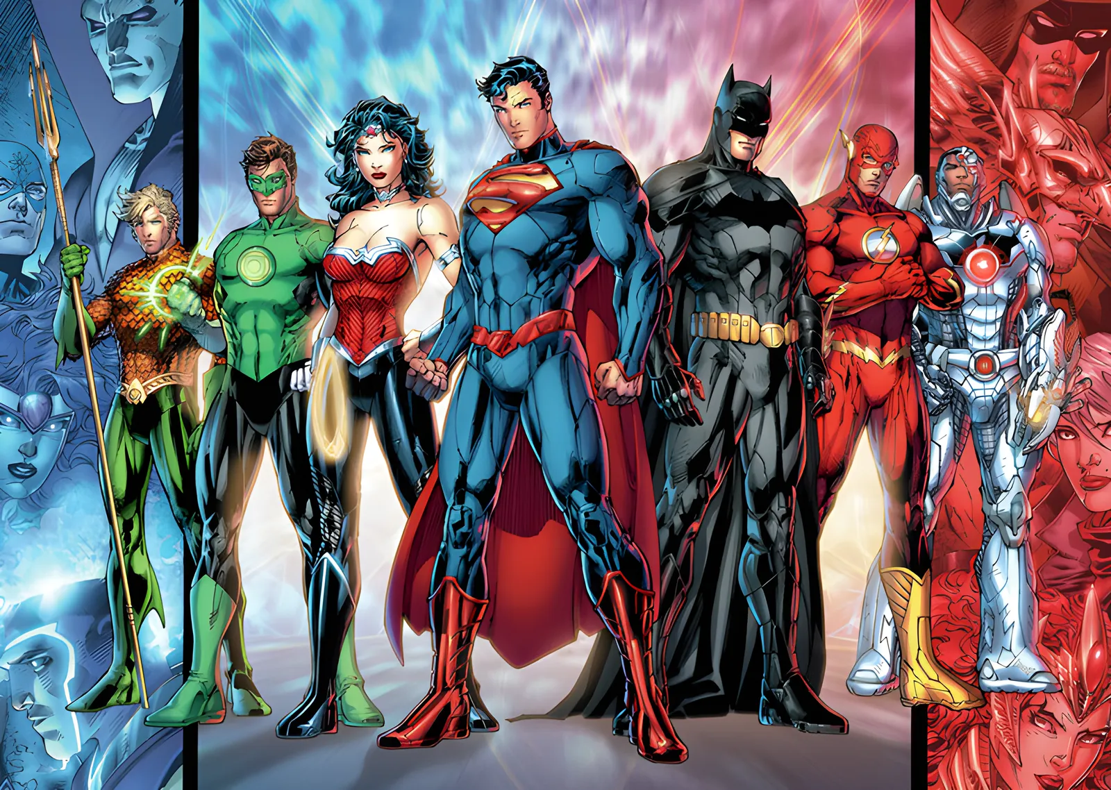 Justice League: Adalet Birliği metal tablo