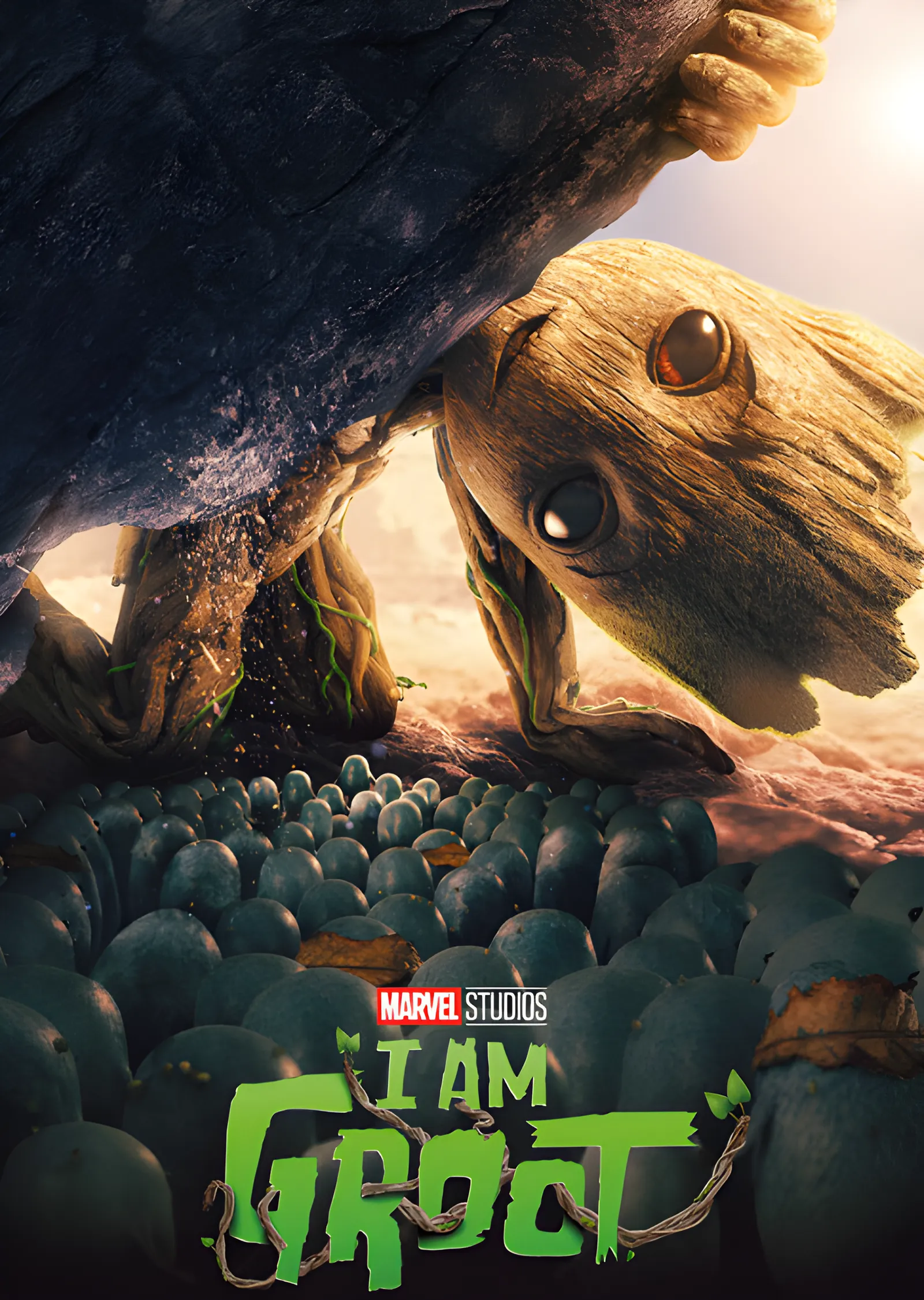 I Am Groot: Little Guy metal tablo