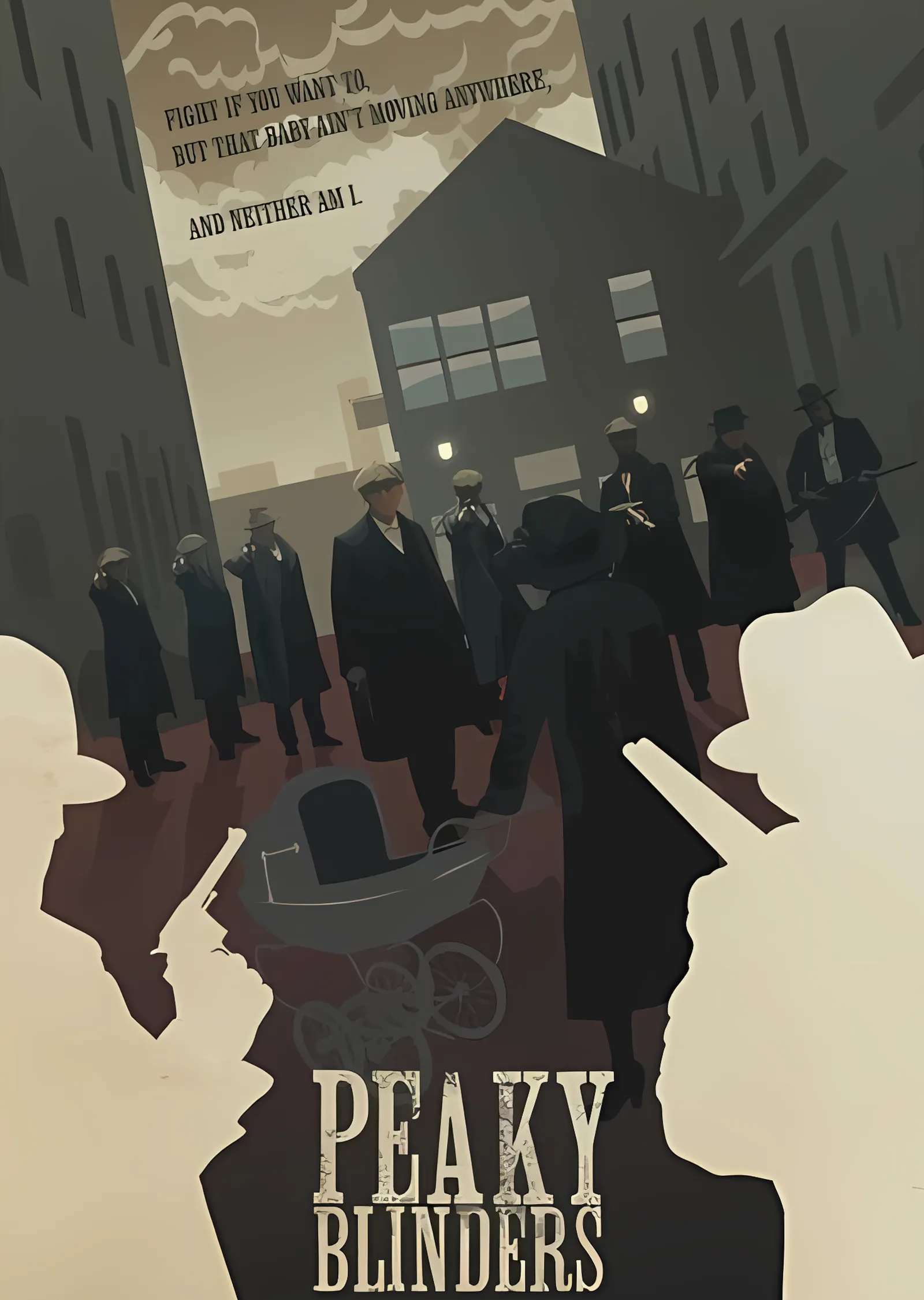 Peaky Blinders: Birinci Sezon metal tablo