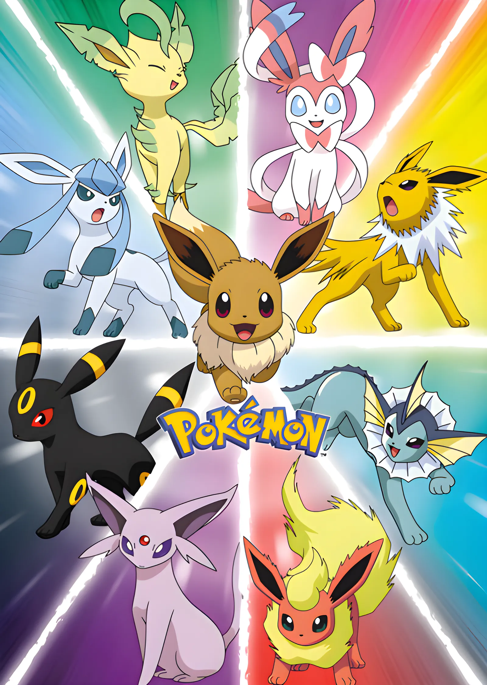 Pokémon: Eevee Evrimleri metal tablo