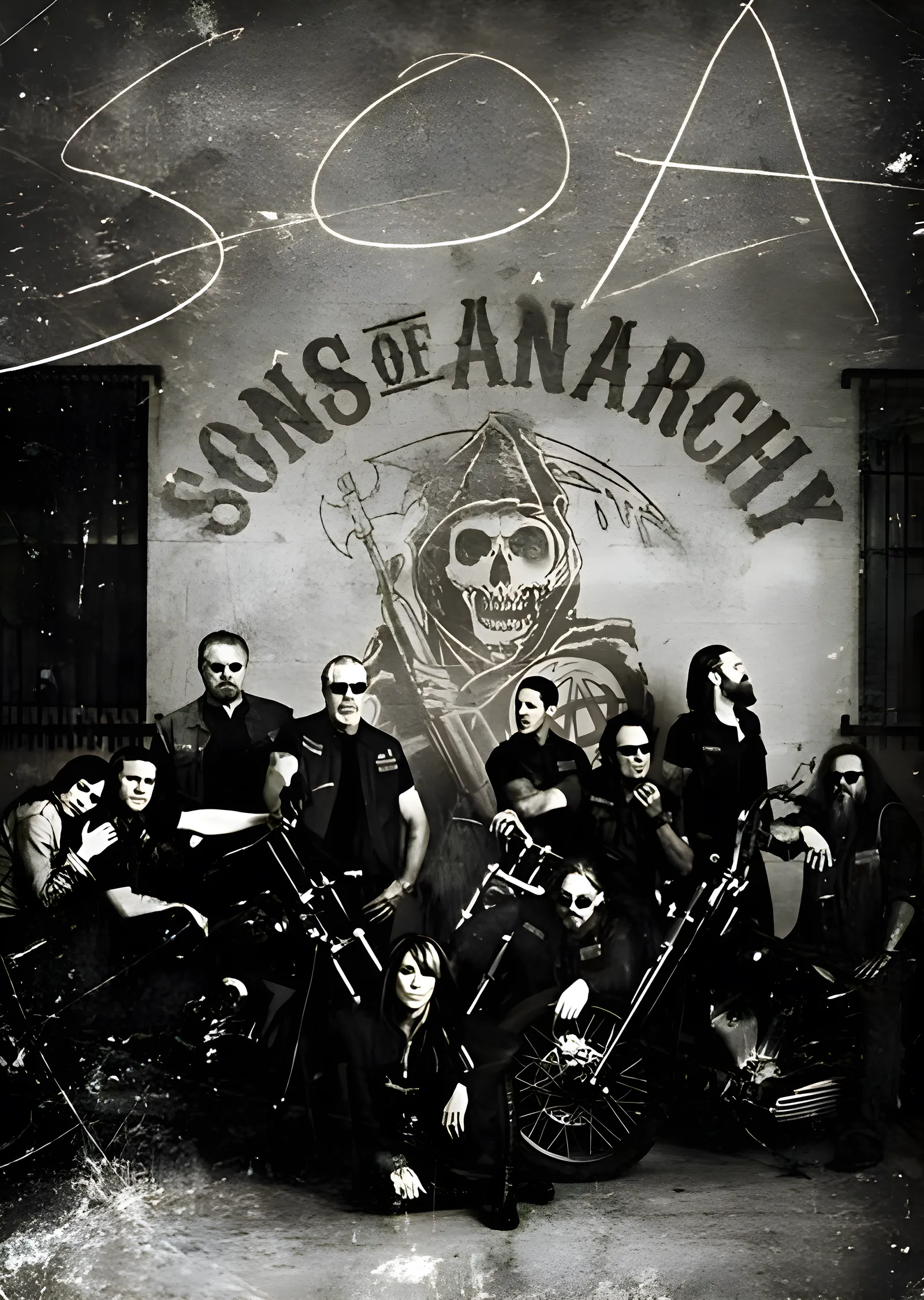 Sons of Anarchy: Kulüp metal tablo