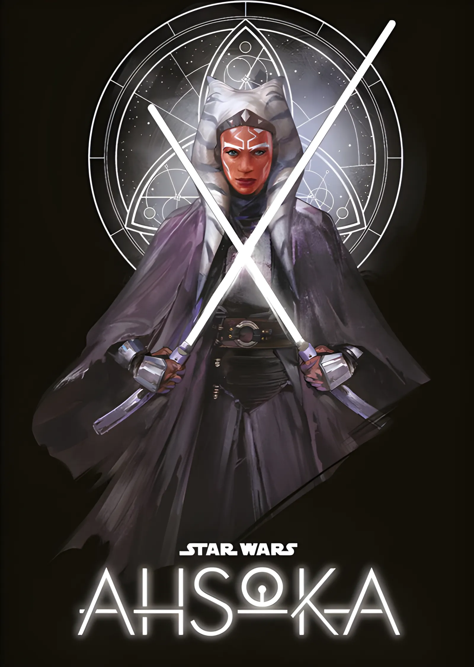 Star Wars: Ahsoka metal tablo