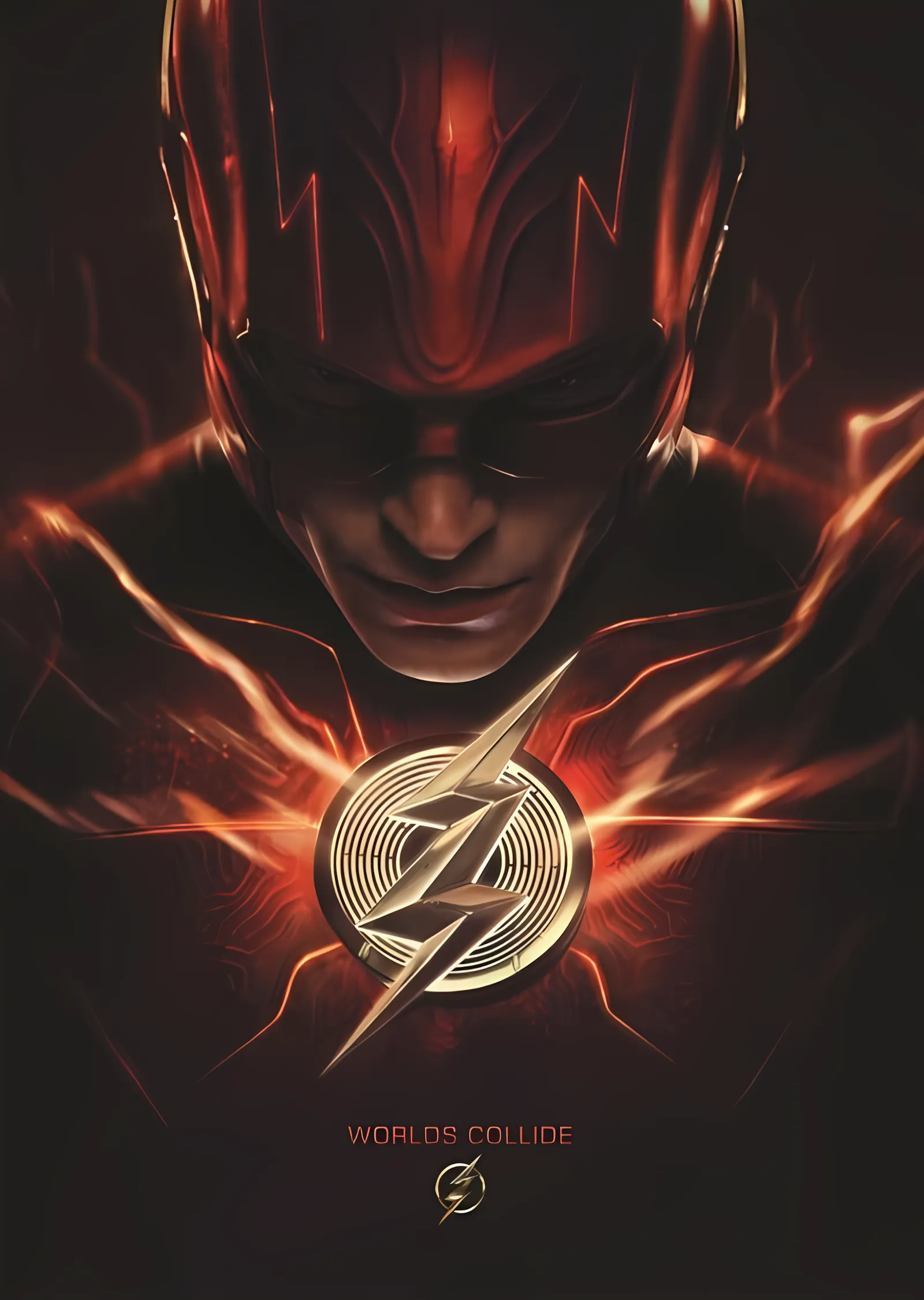 The Flash: Worlds Collide metal tablo