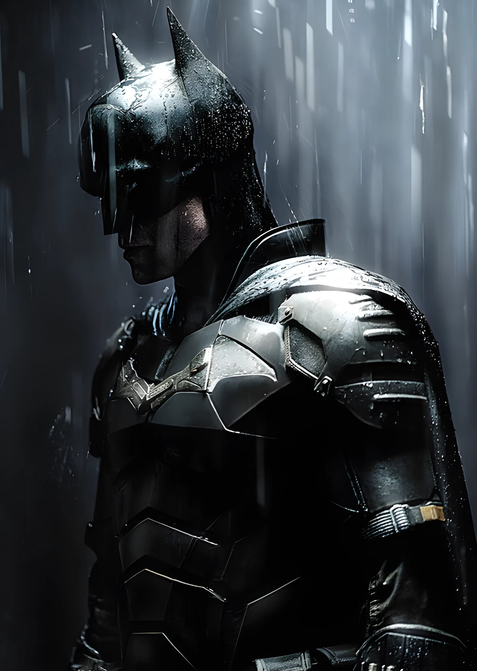 The Batman: Gri Zırh metal tablo