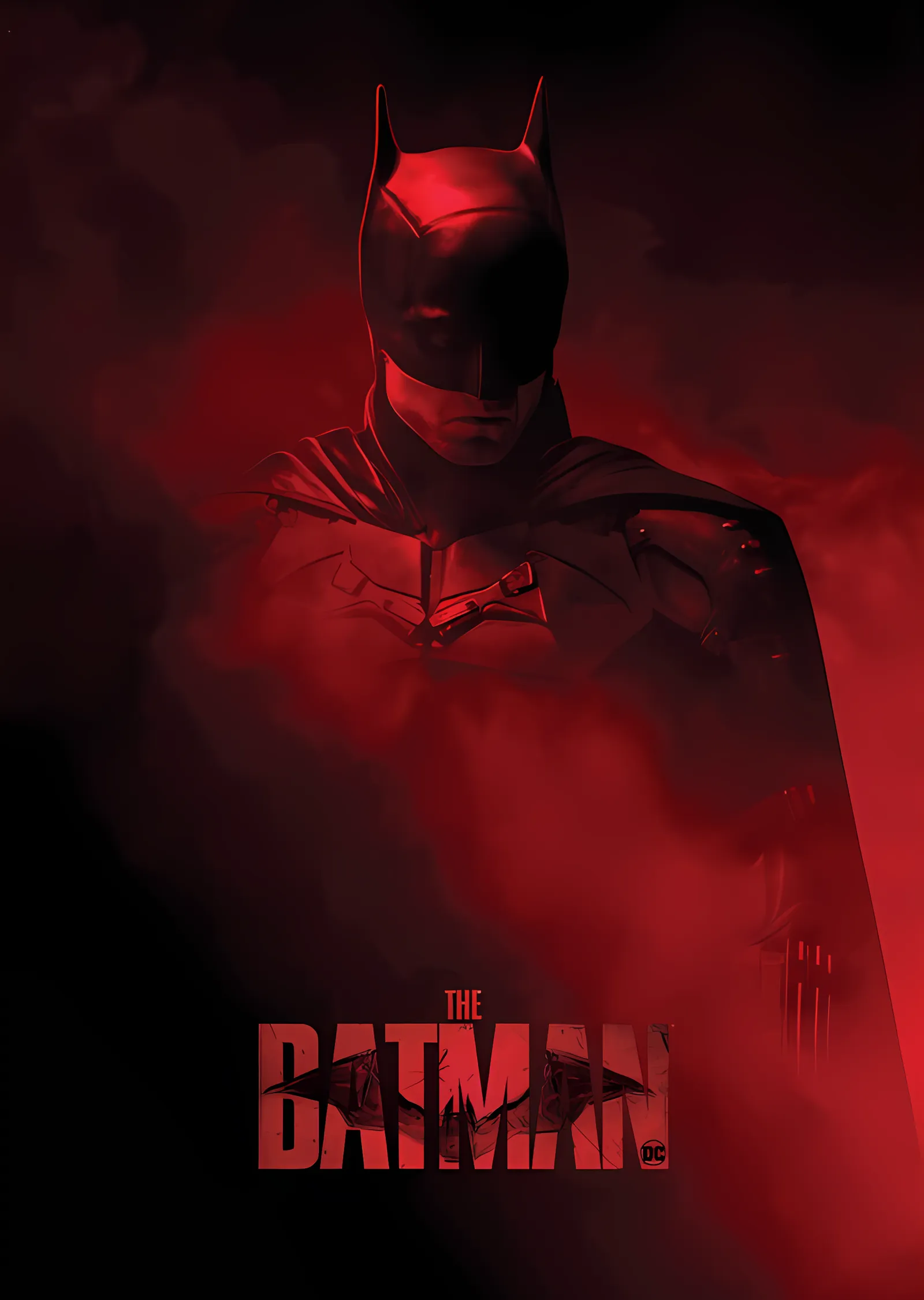 The Batman: Kızıl Portre metal tablo