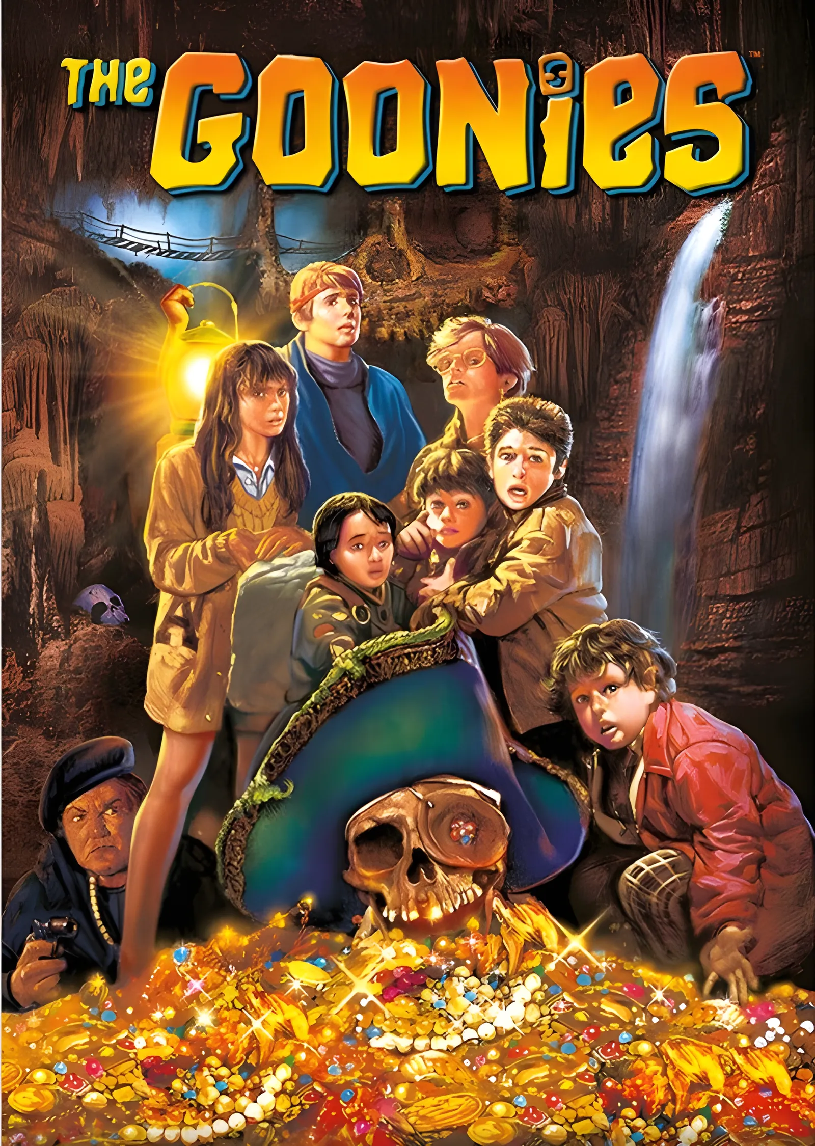 The Goonies: Hazine metal tablo
