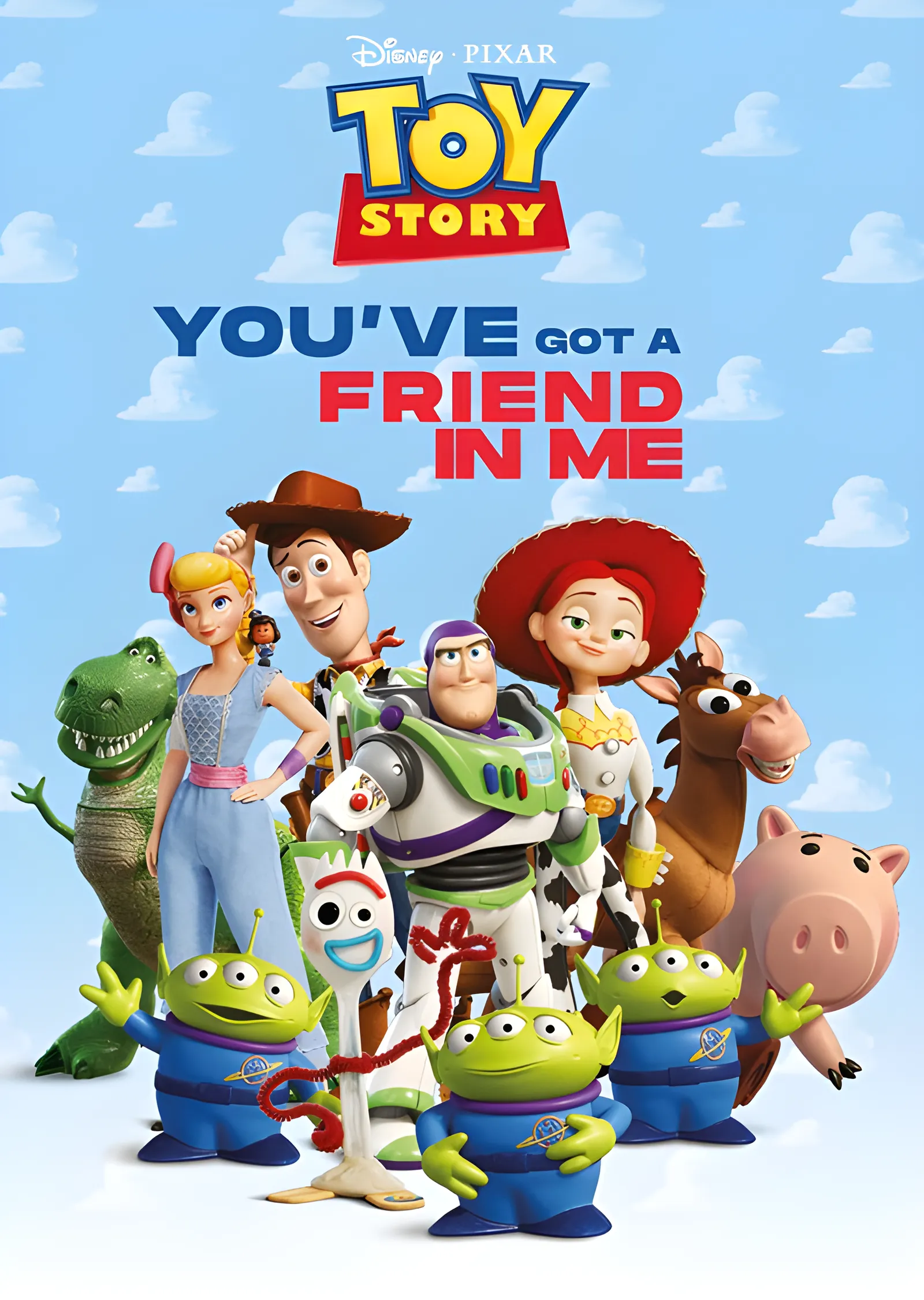 Toy Story: You've Got a Friend in Me metal tablo