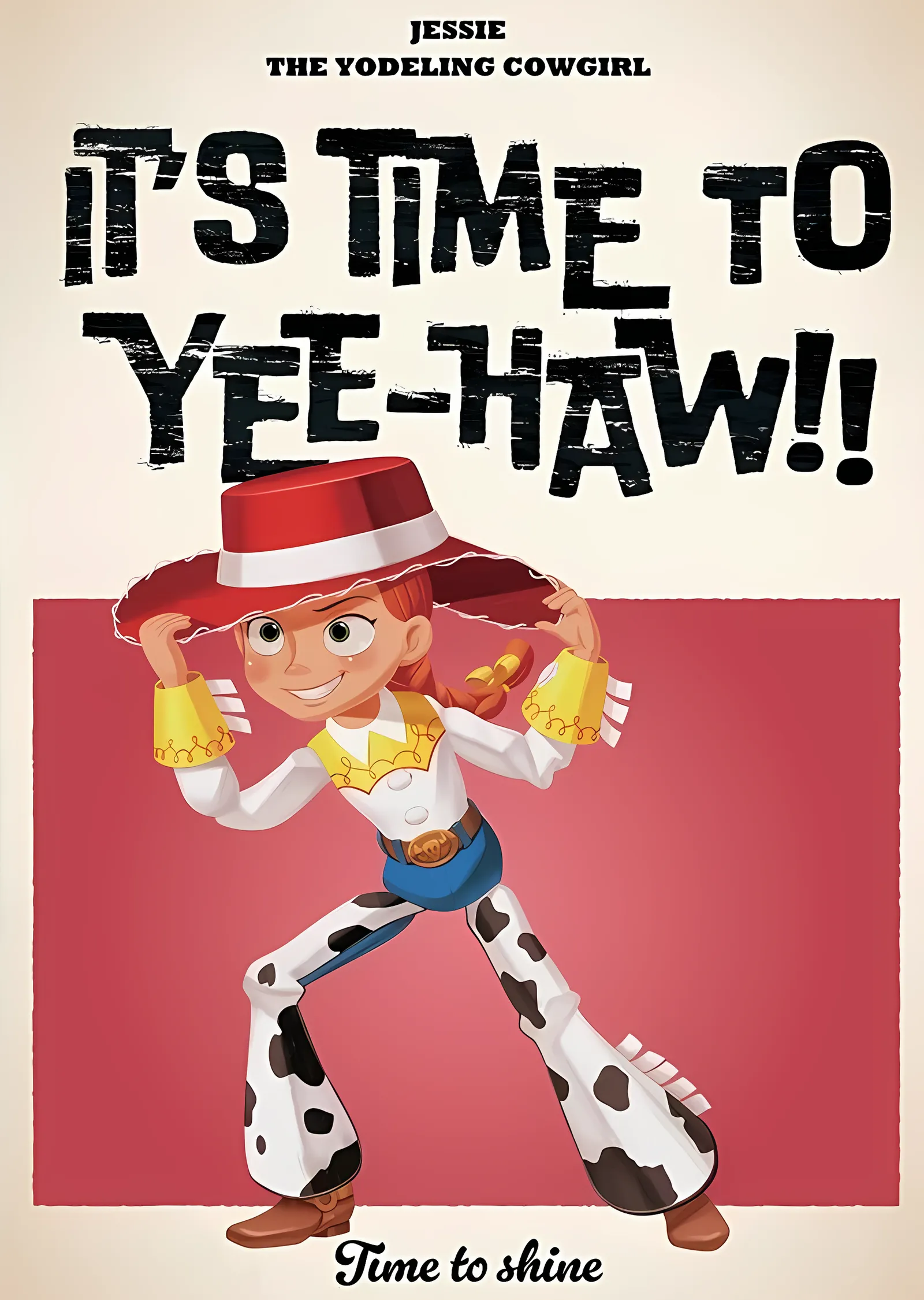 Toy Story: Jessie metal tablo
