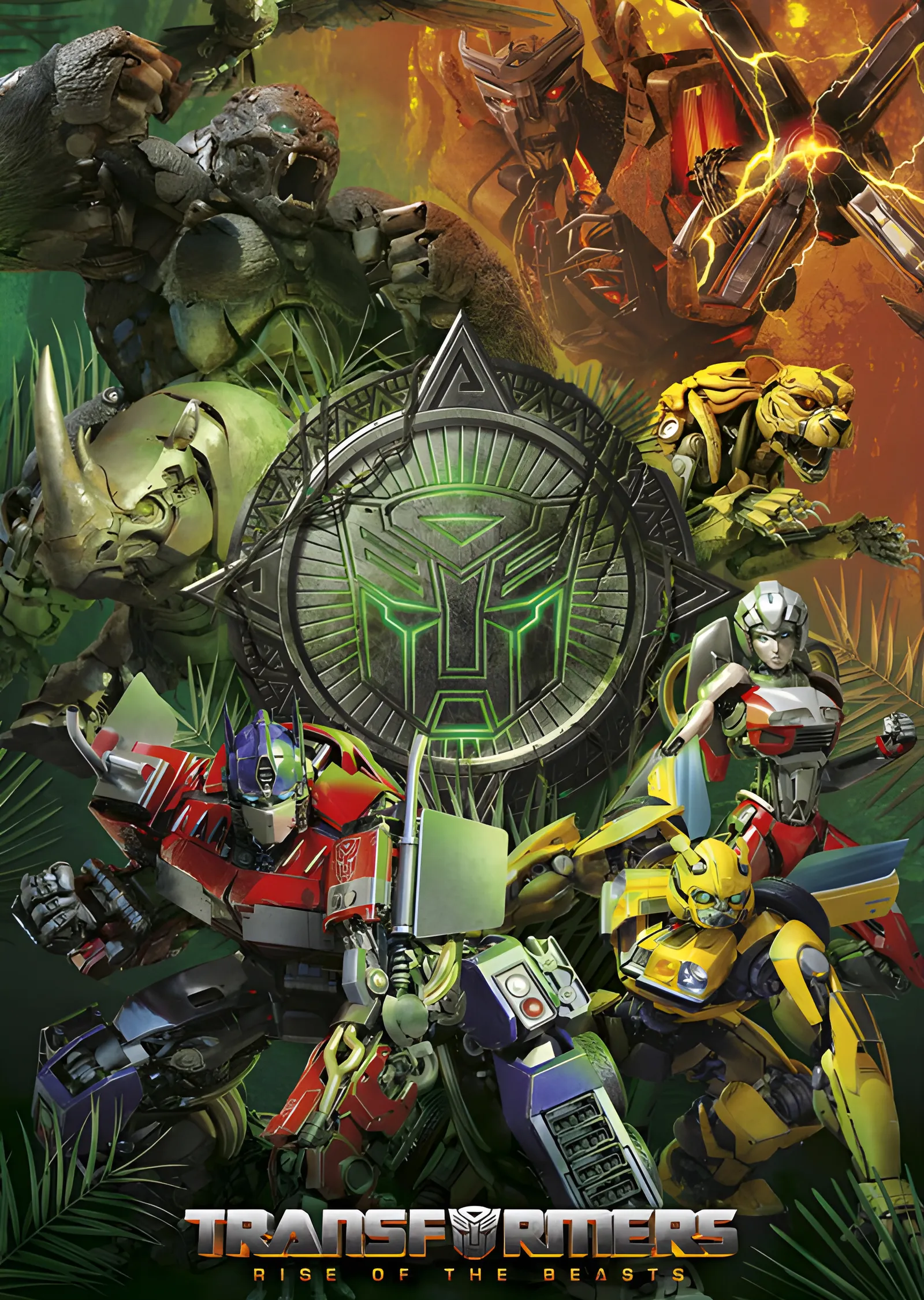 Transformers: Rise of the Beasts metal tablo