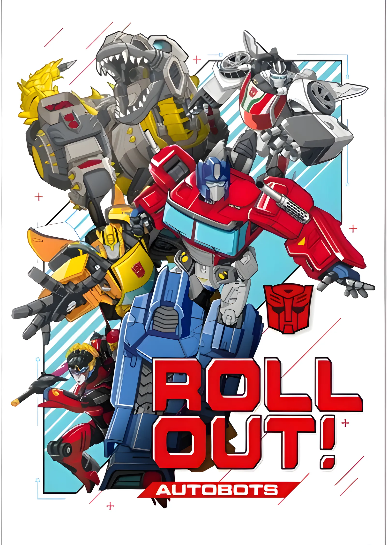 Transformers: Roll Out metal tablo