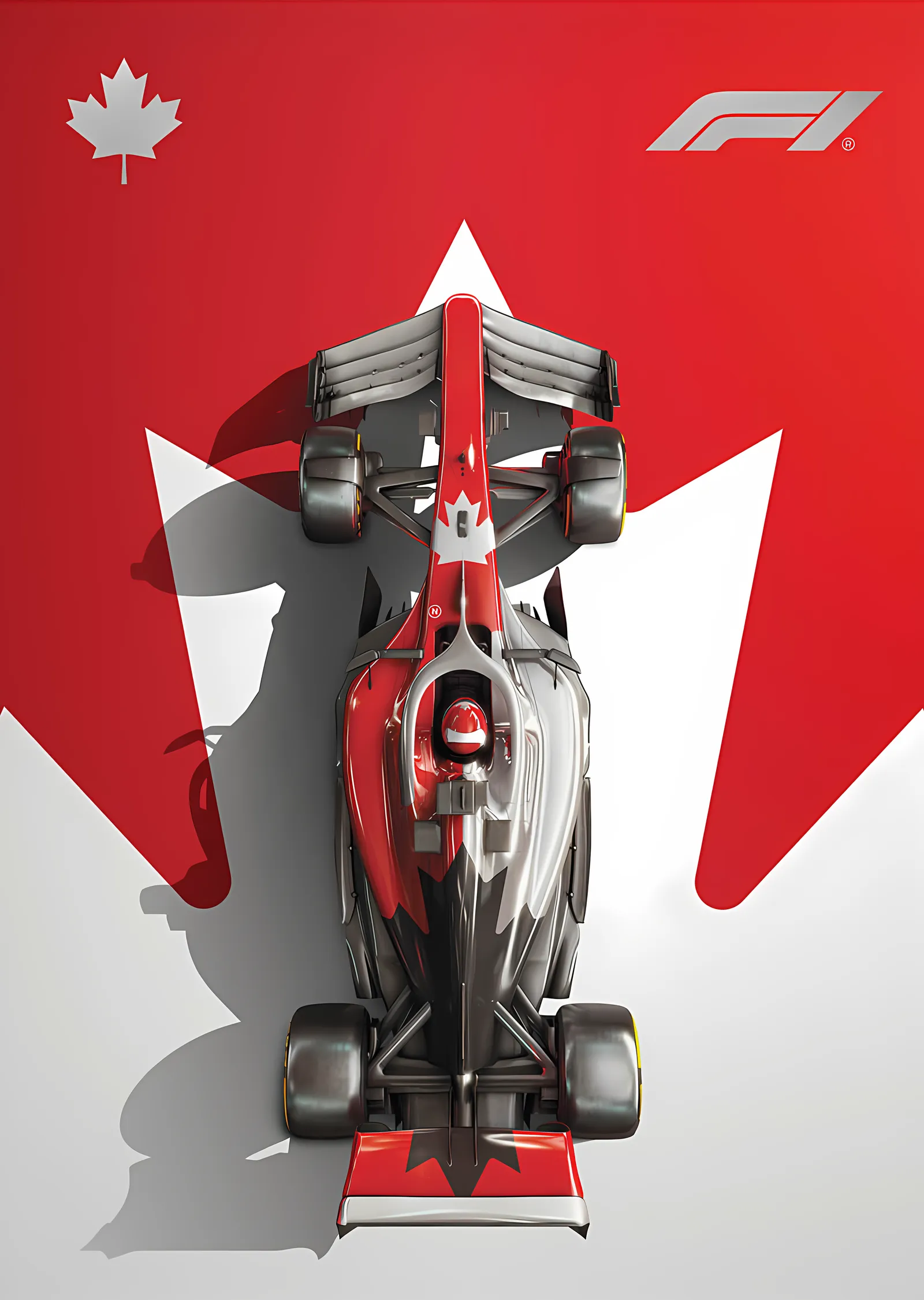 Kanada Tribute · 2024 F1 metal tablo