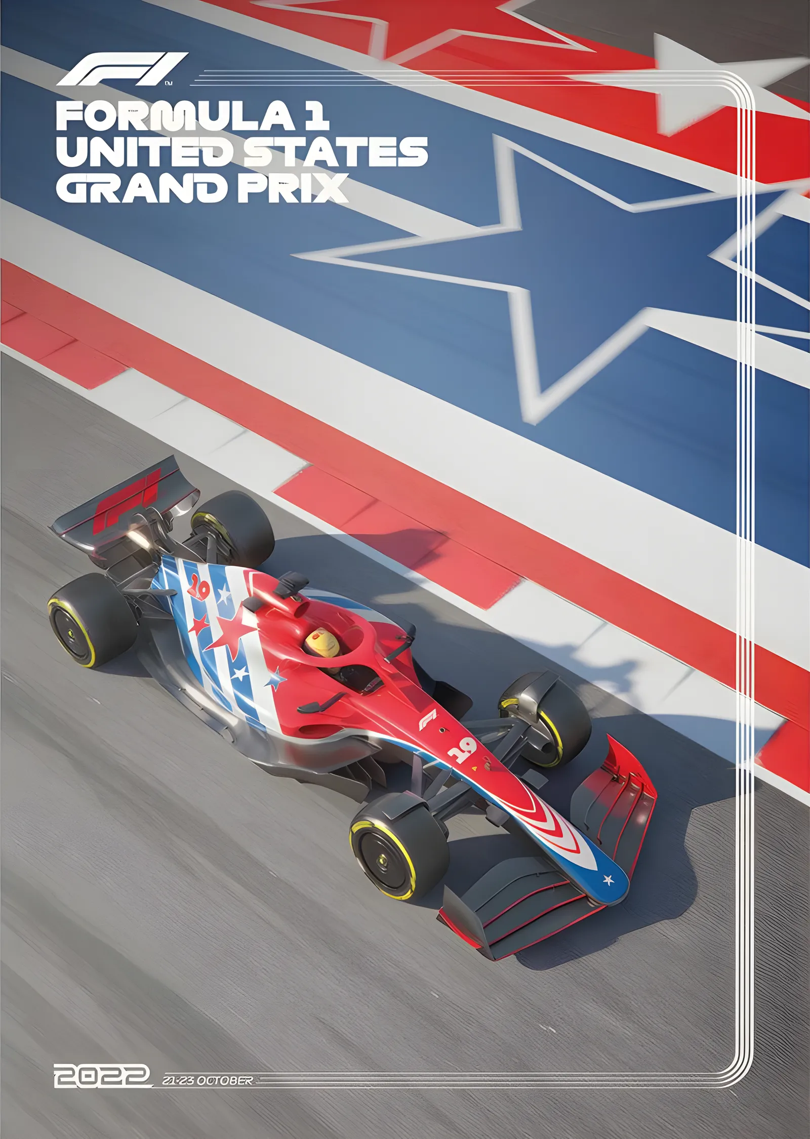 ABD Grand Prix · 2022 F1 metal tablo