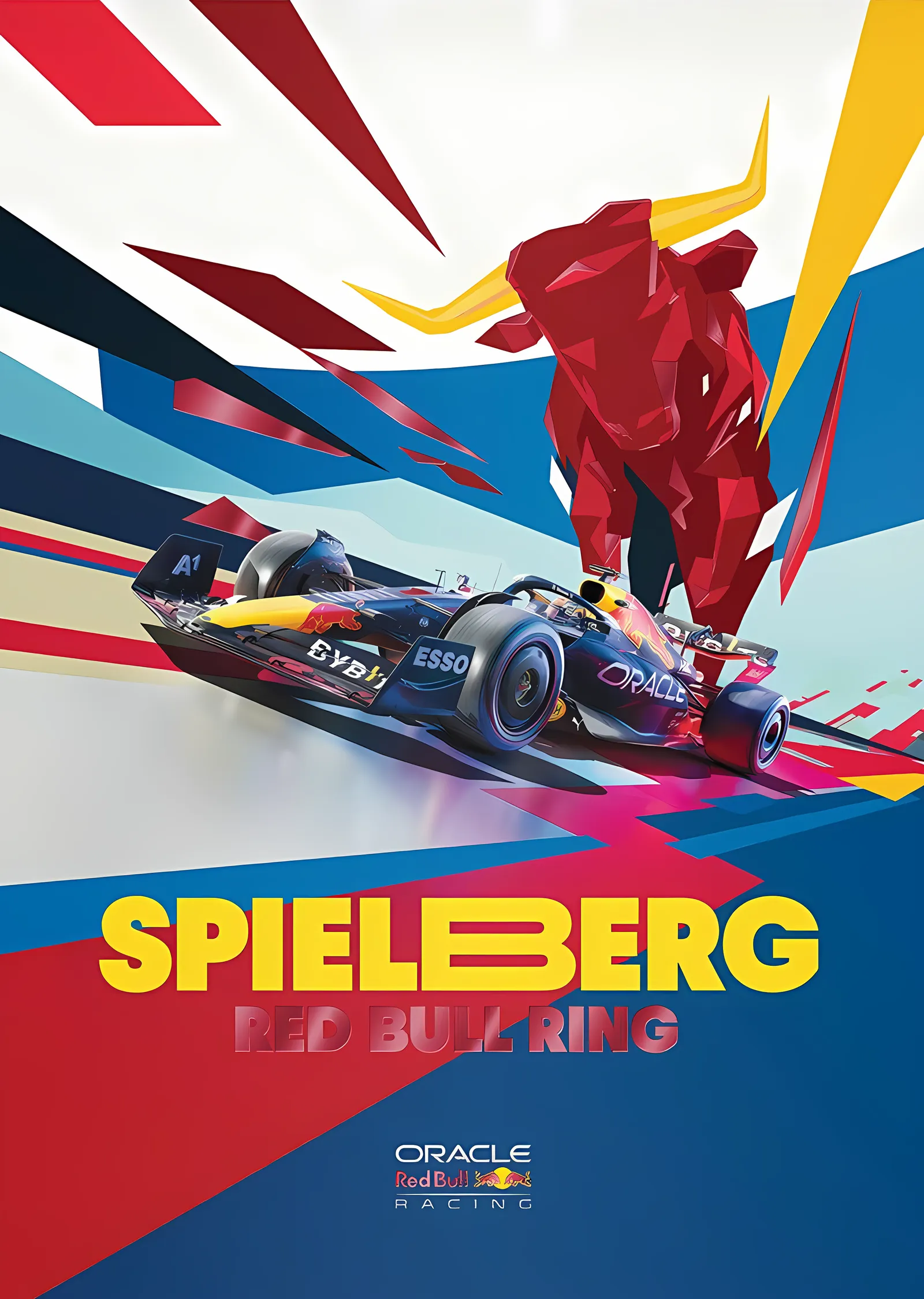Avusturya Grand Prix · 2022 Red Bull Racing metal tablo
