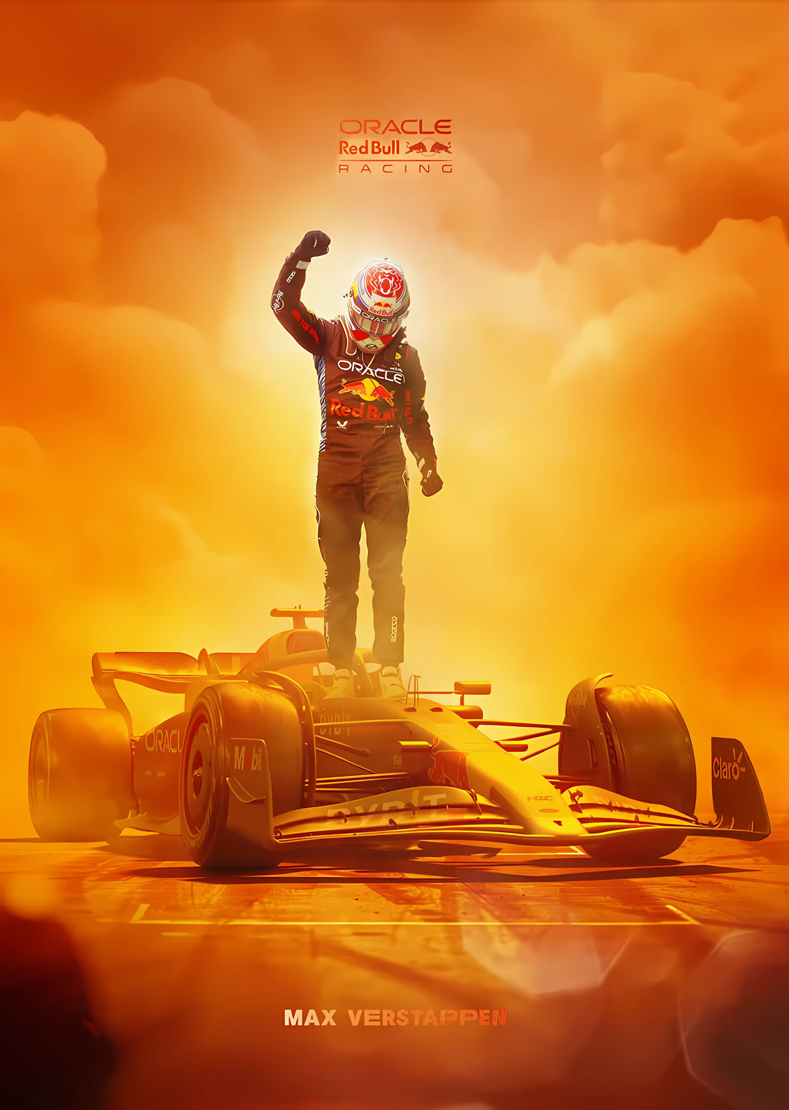 Max Verstappen · 2024 Hollanda Grand Prix metal tablo