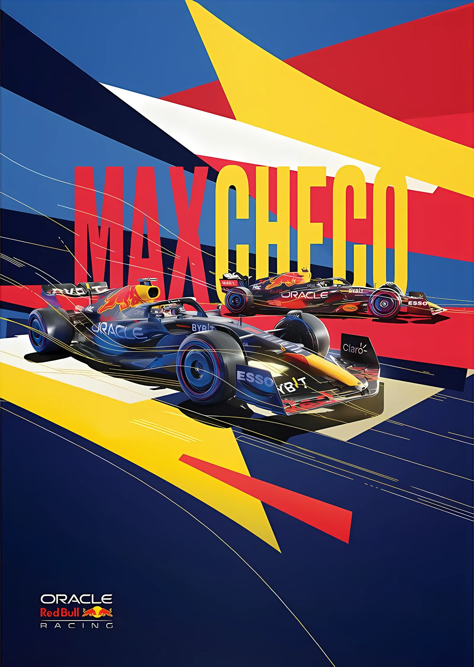 Red Bull Racing Team · 2022 metal tablo