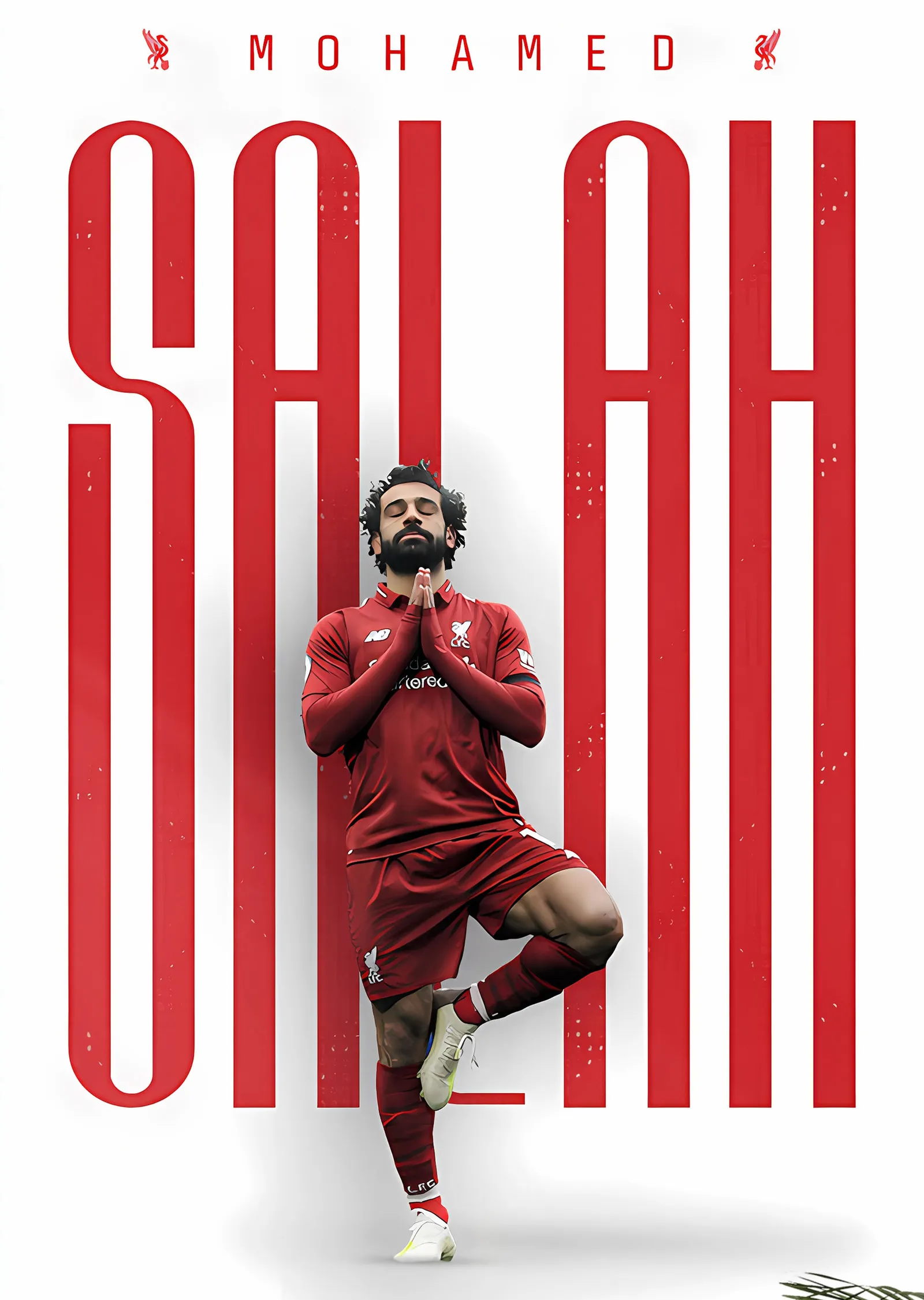 Mohamed Salah metal tablo
